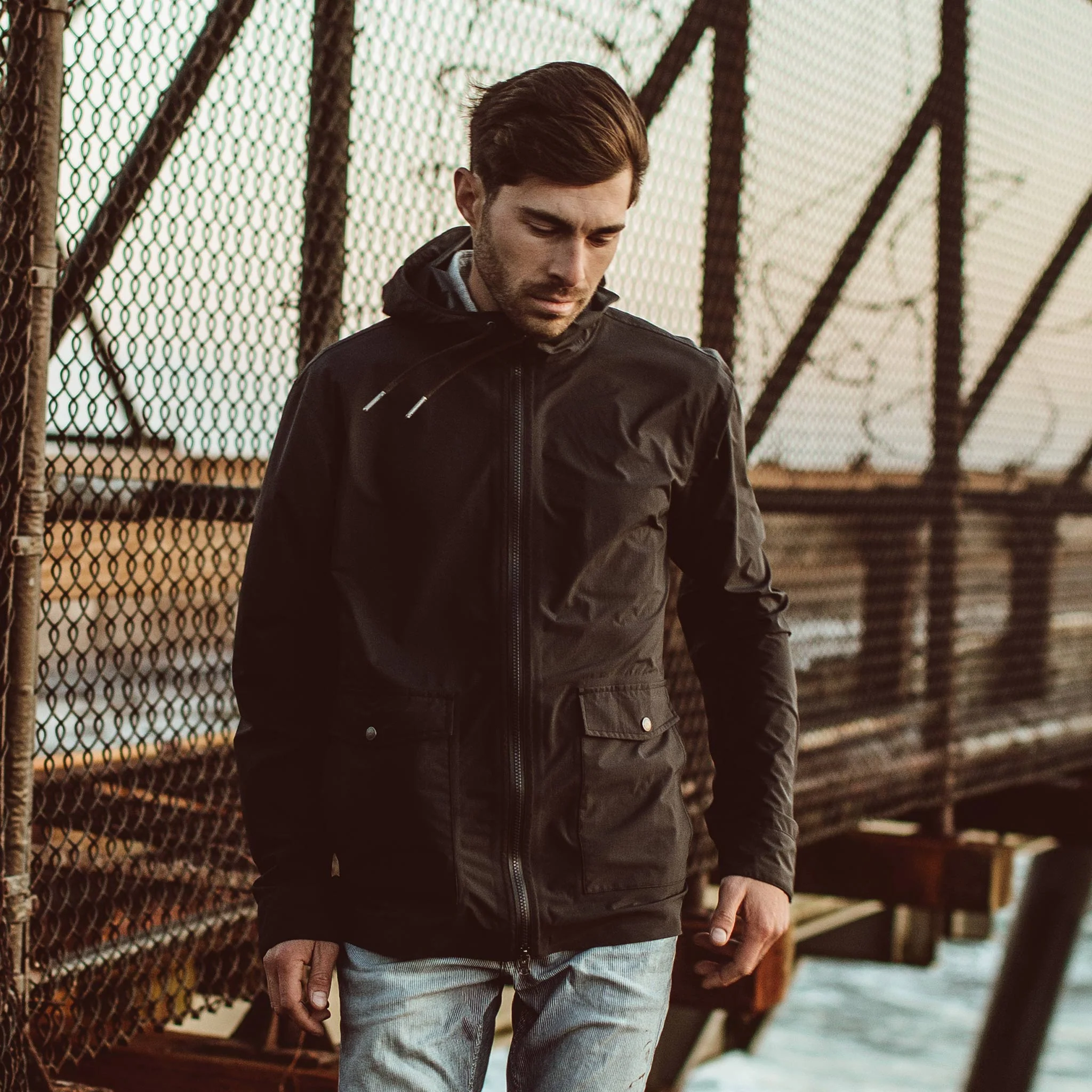 The Hackney Jacket in Slate - Image 5