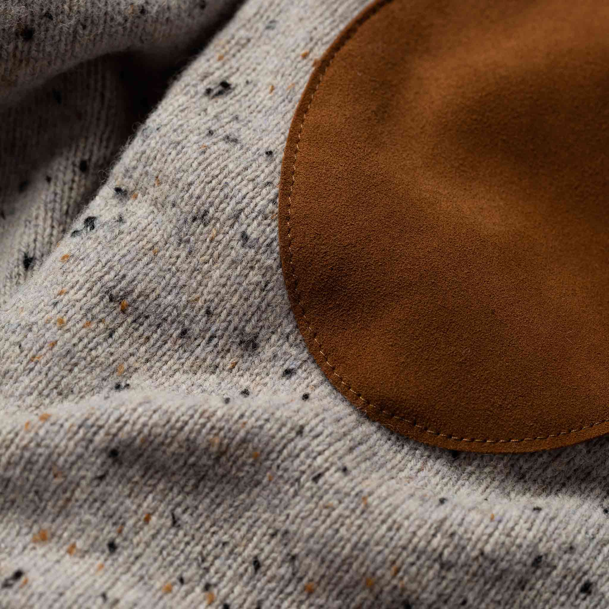 The Hardtack Sweater in Polar Yak Donegal - Image 7