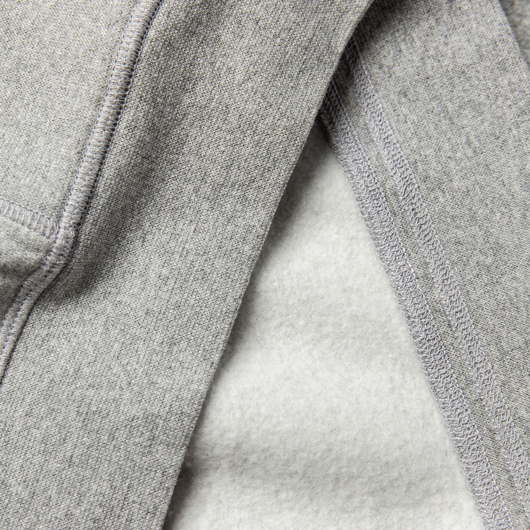 The Heavy Bag Hoodie in Heather Grey Fleece - Image 9