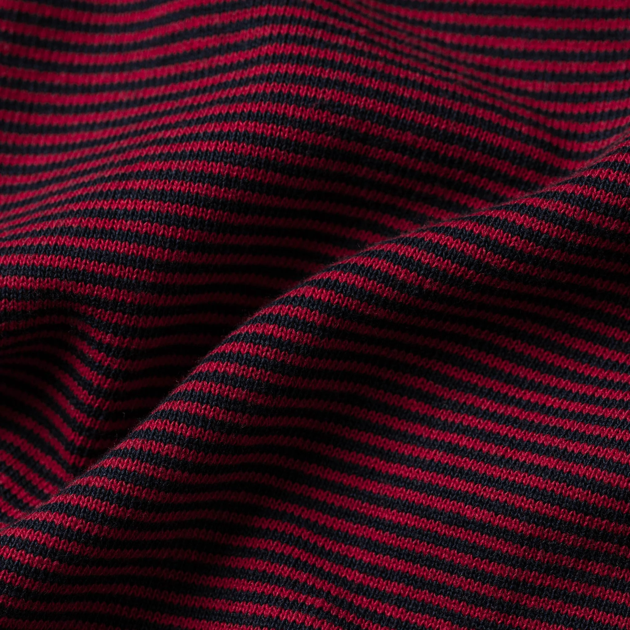 The Heavy Bag Polo in Red Stripe - Image 10