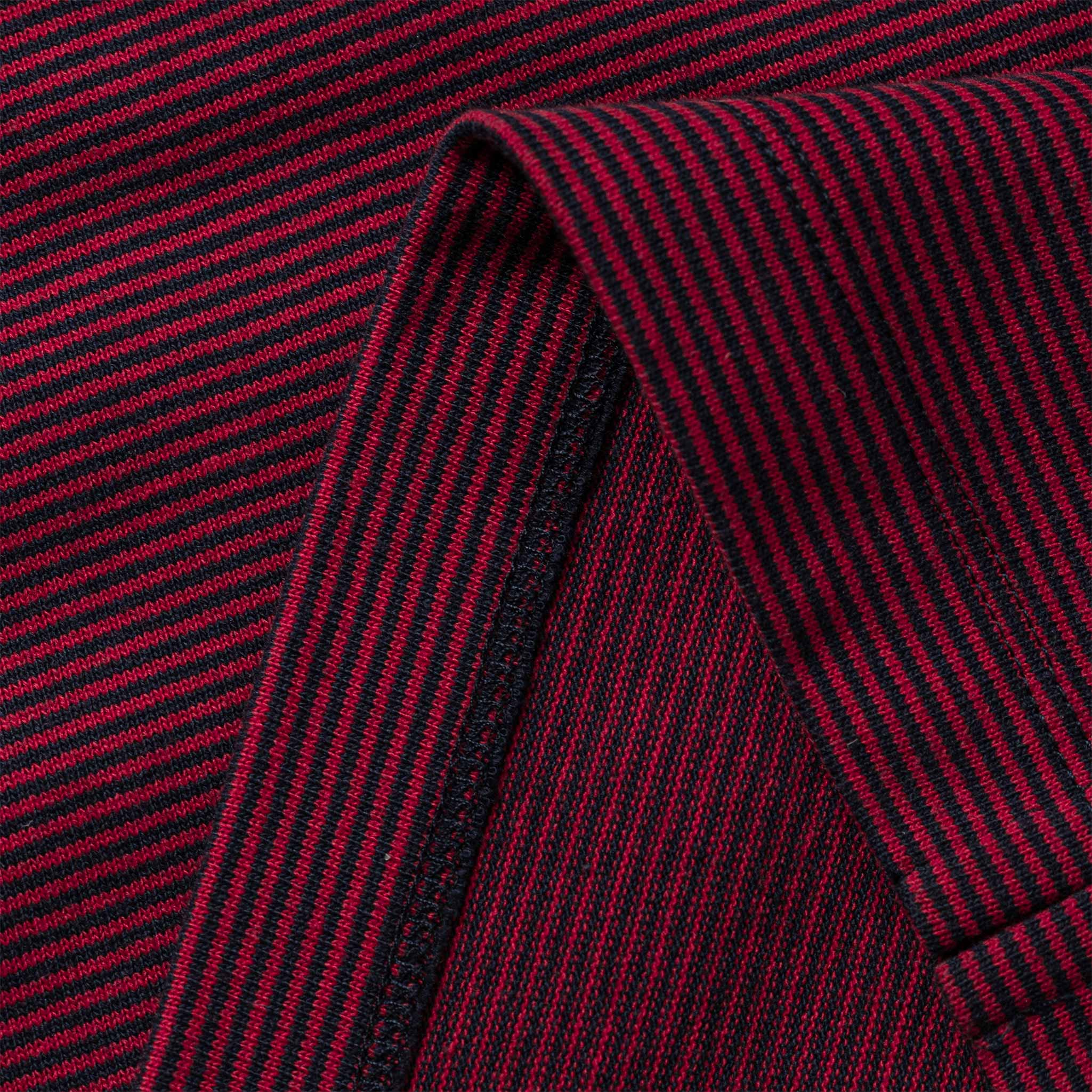 The Heavy Bag Polo in Red Stripe - Image 9