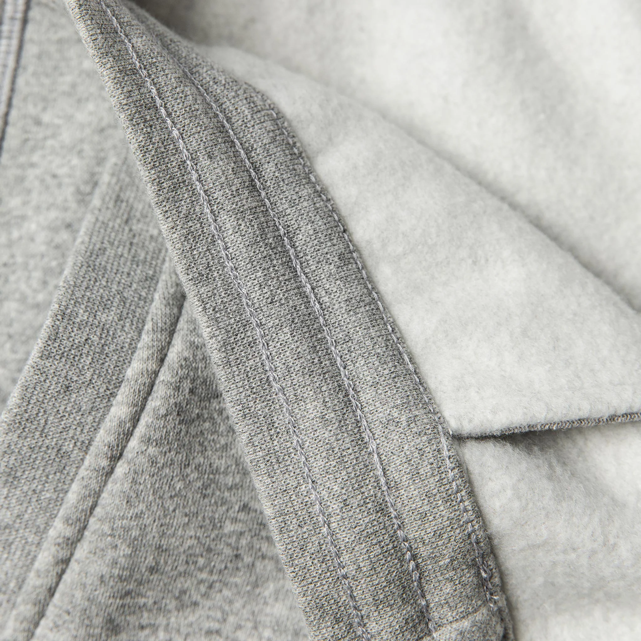The Heavy Bag Short in Heather Grey Fleece - Image 8
