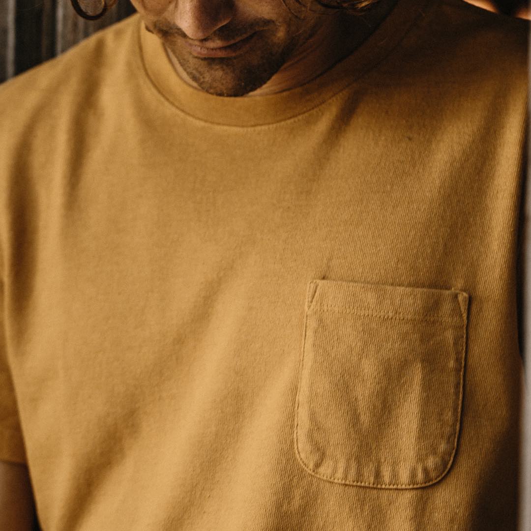 The Heavy Bag Tee in Canary - Image 3