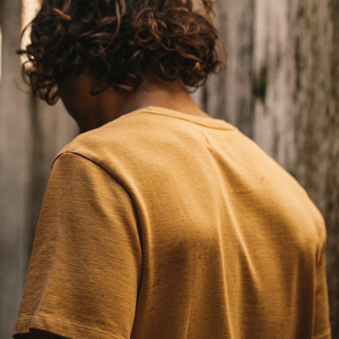 The Heavy Bag Tee in Canary - Image 5