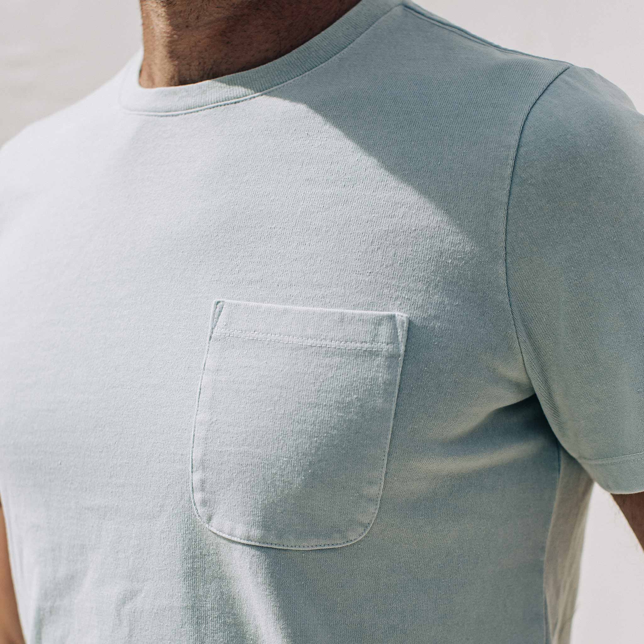 The Heavy Bag Tee in Dusty Sky - Image 3