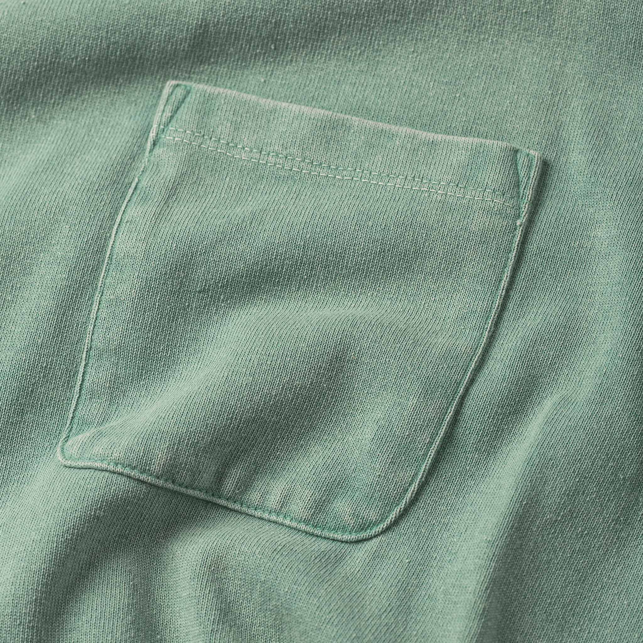 The Heavy Bag Tee in Dusty Teal - Image 6