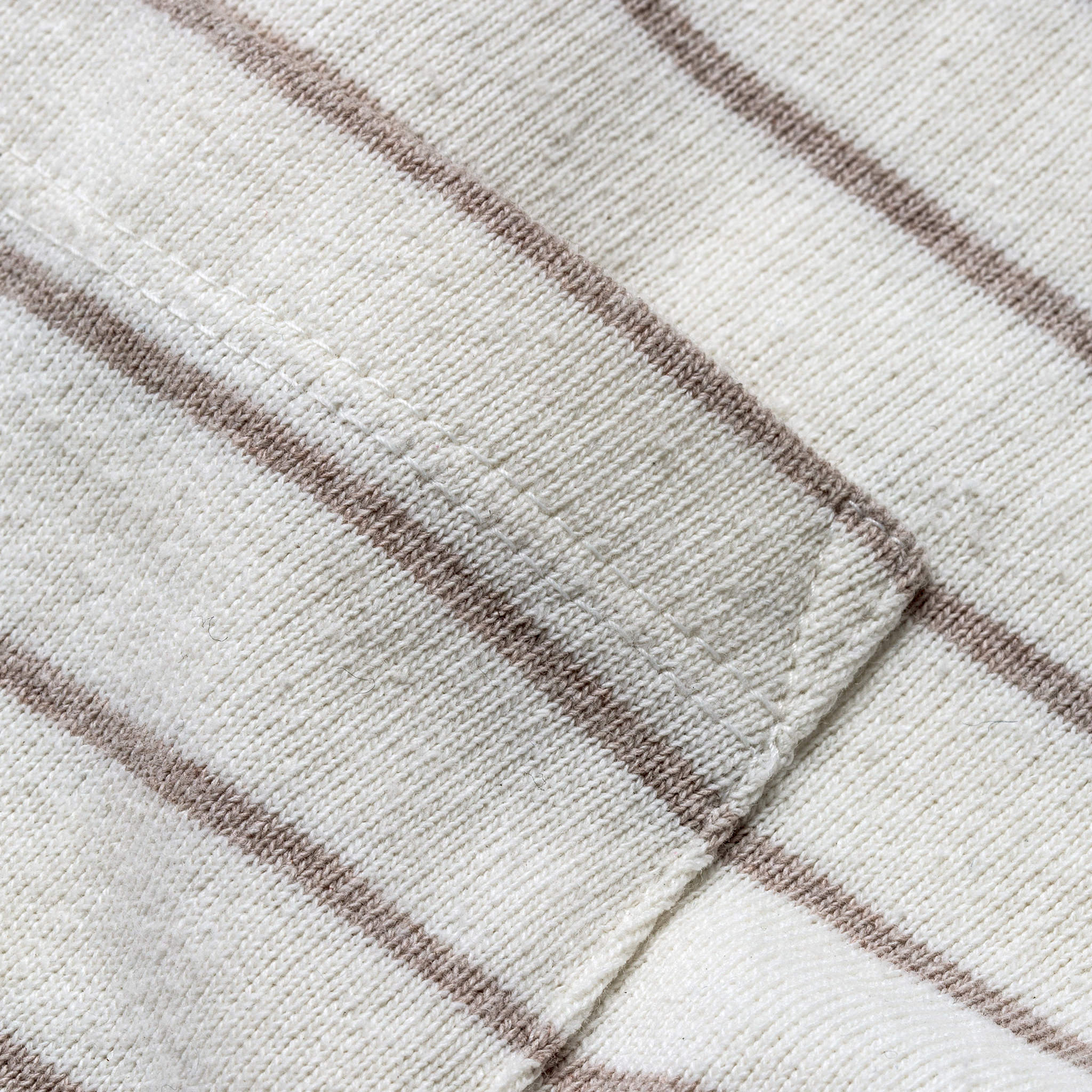 The Heavy Bag Tee in Natural Stripe - Image 6