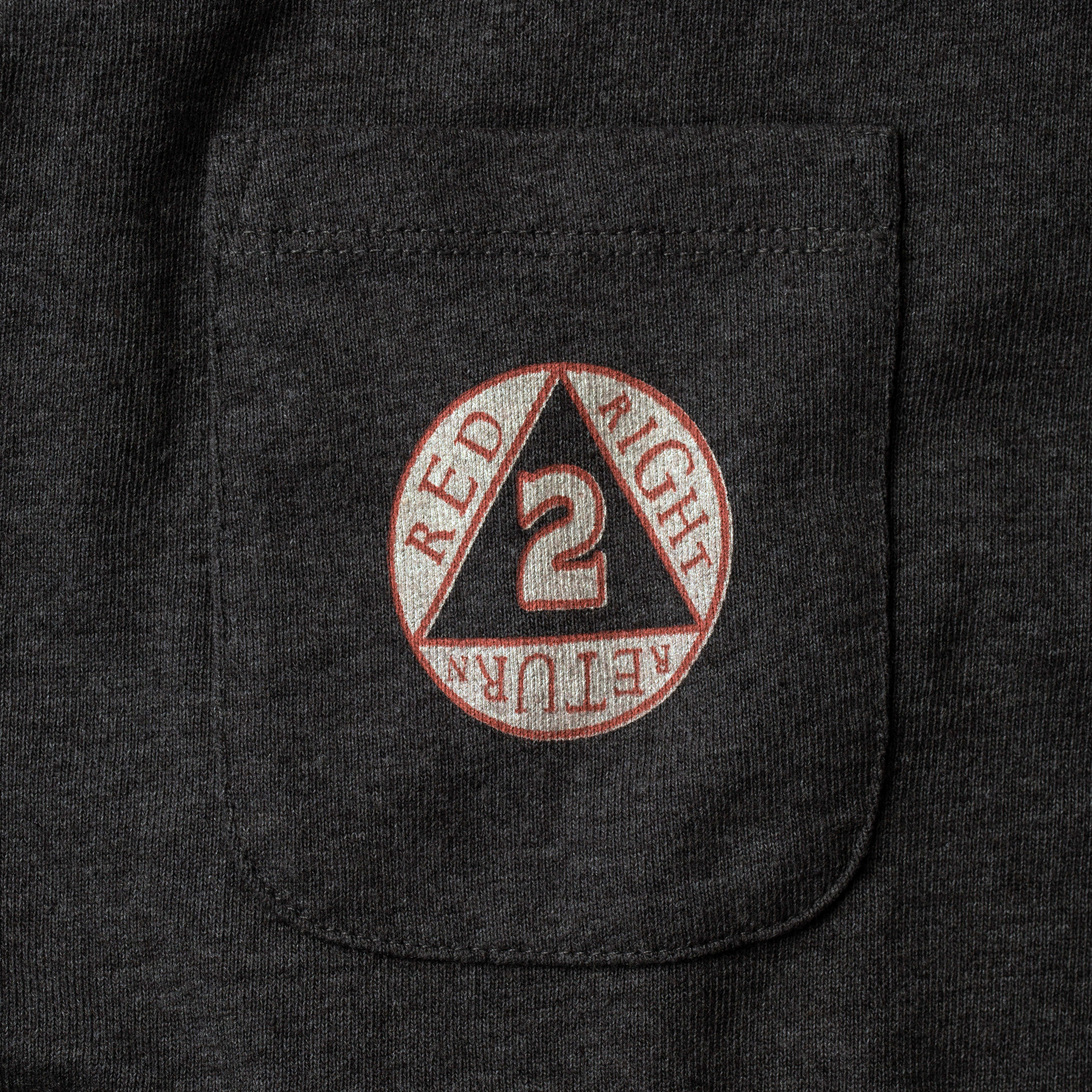 The Heavy Bag Tee in Red, Right, Return - Image 7