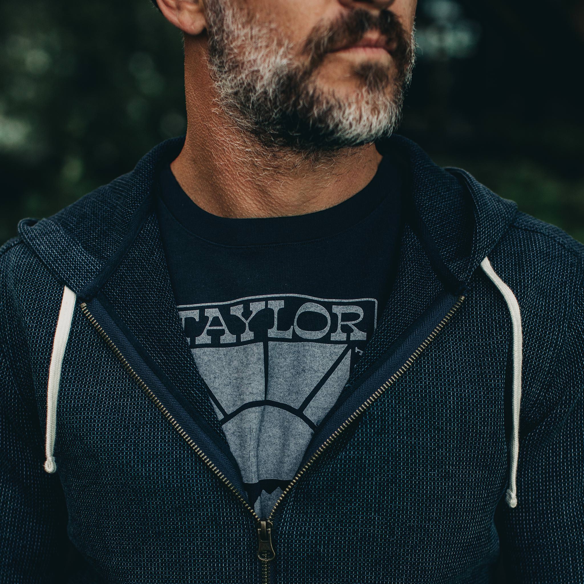 The Heavy Bag Tee in Retro Block Print - Image 3