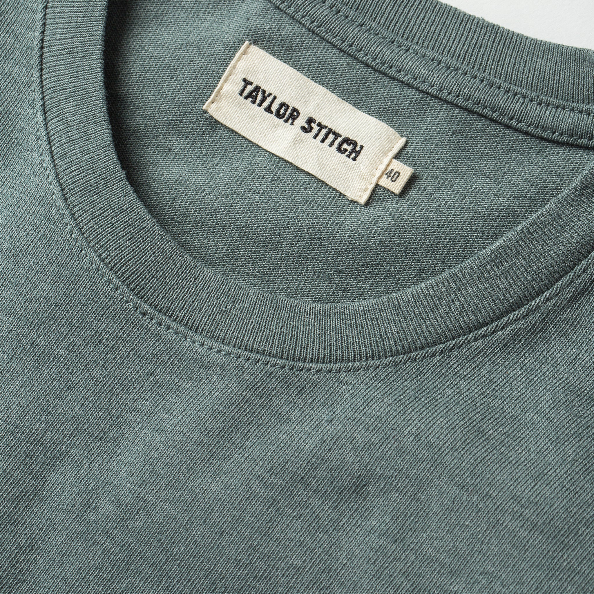 The Heavy Bag Tee in Seafoam - Image 7