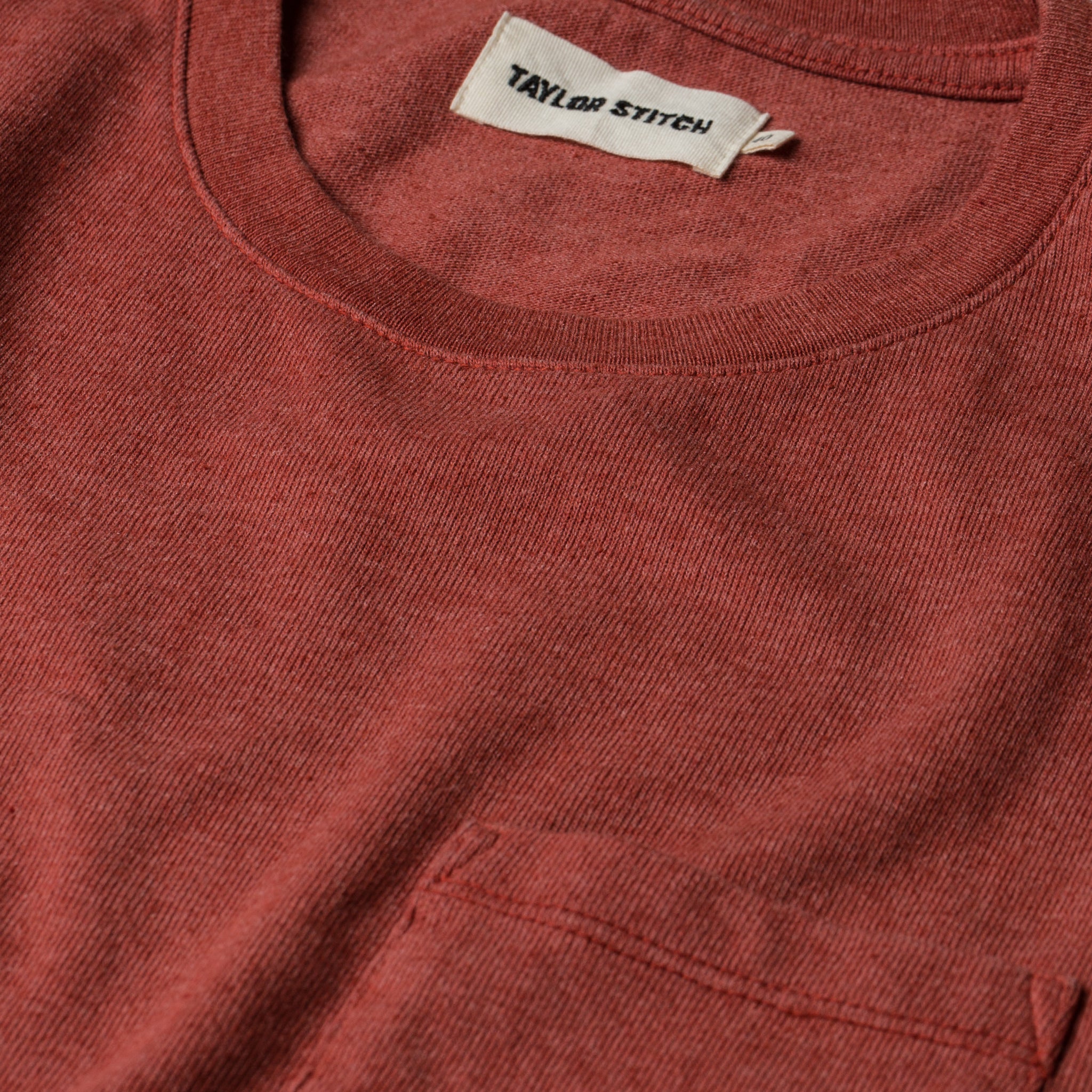 The Heavy Bag Tee in Washed Rust - Image 6