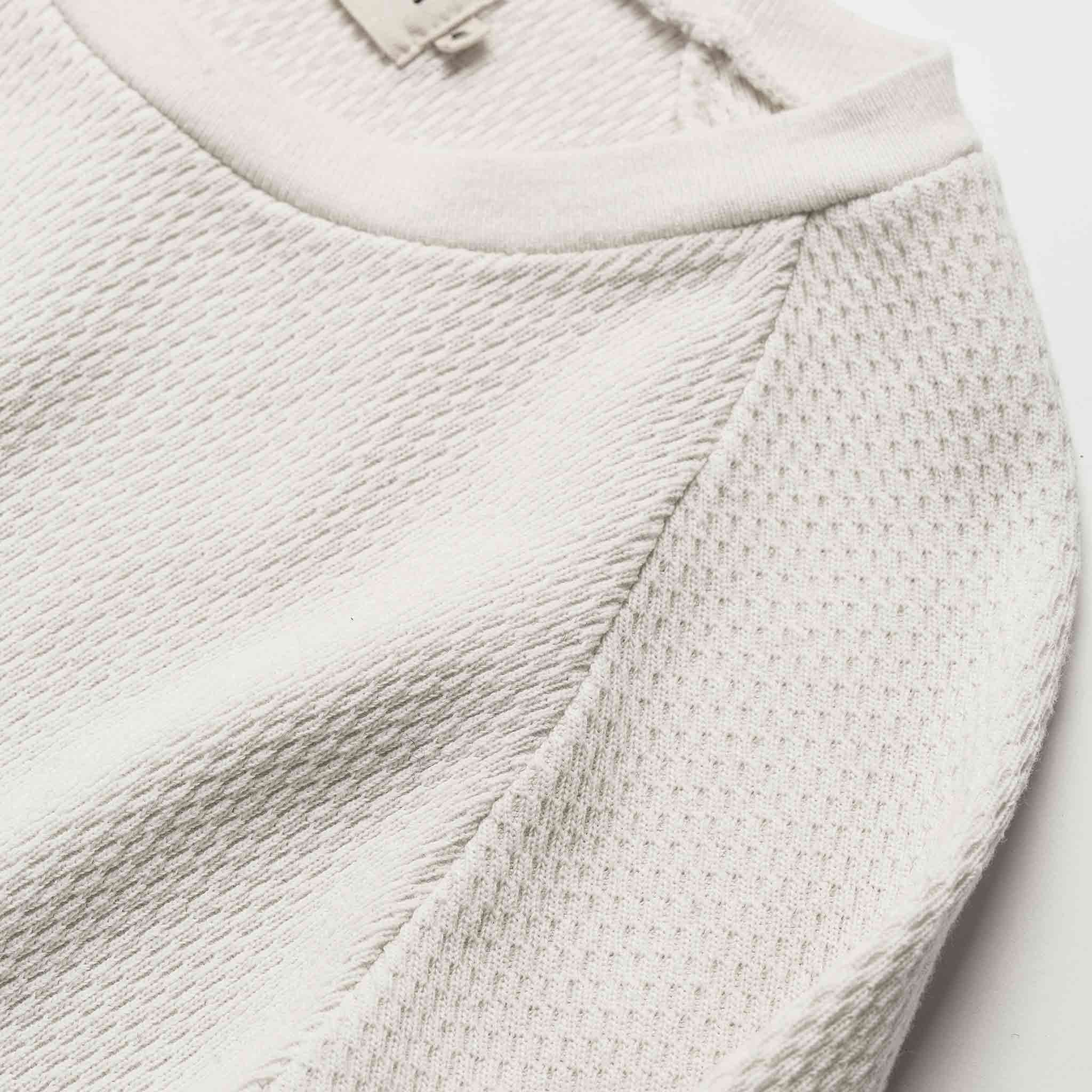The Heavy Bag Waffle Long Sleeve in Natural Archive - Image 5