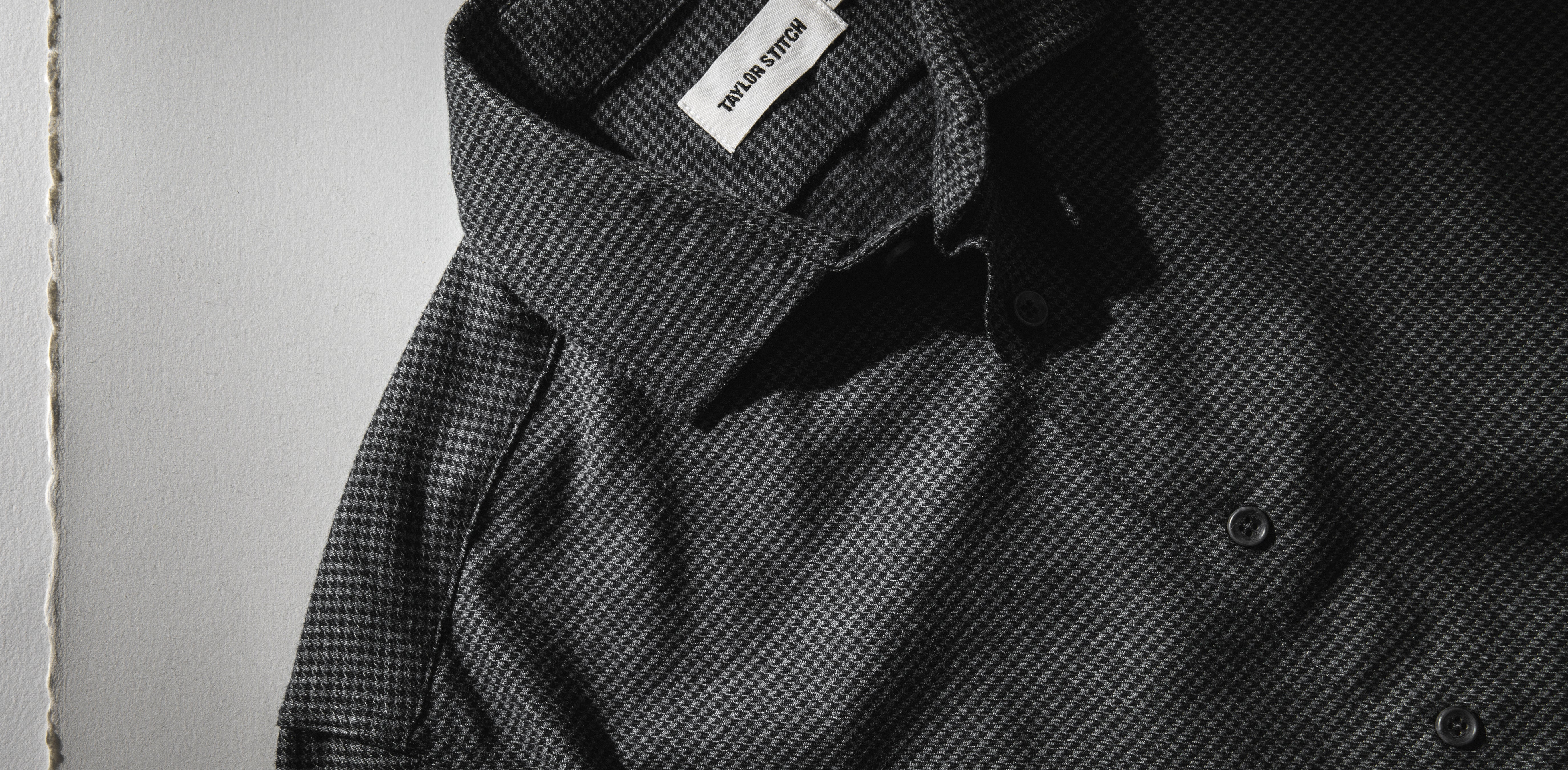 The Hyde in Charcoal Brushed Houndstooth - Image 10