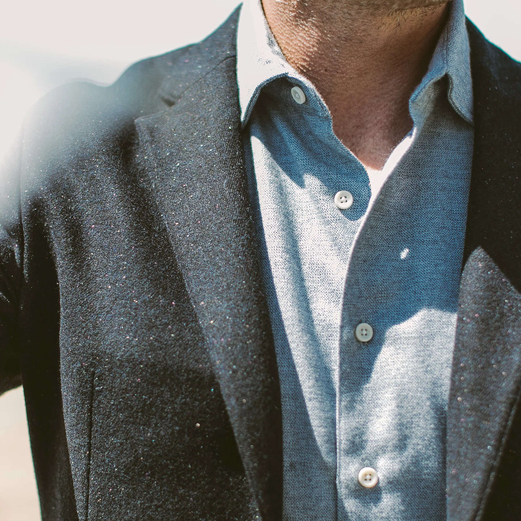 The Hyde in Sky Brushed Melange - Image 3
