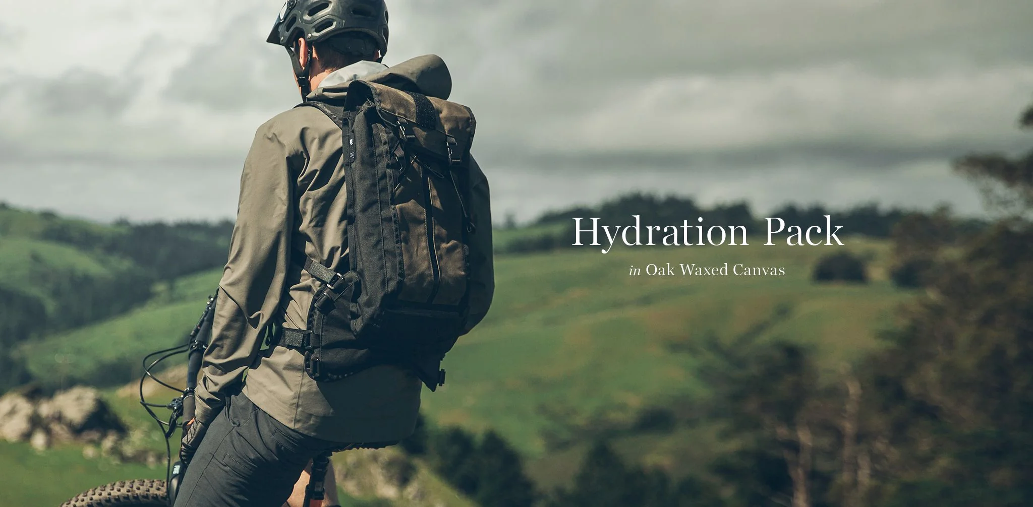 The Hydration Pack in Oak Waxed Canvas - Image 11