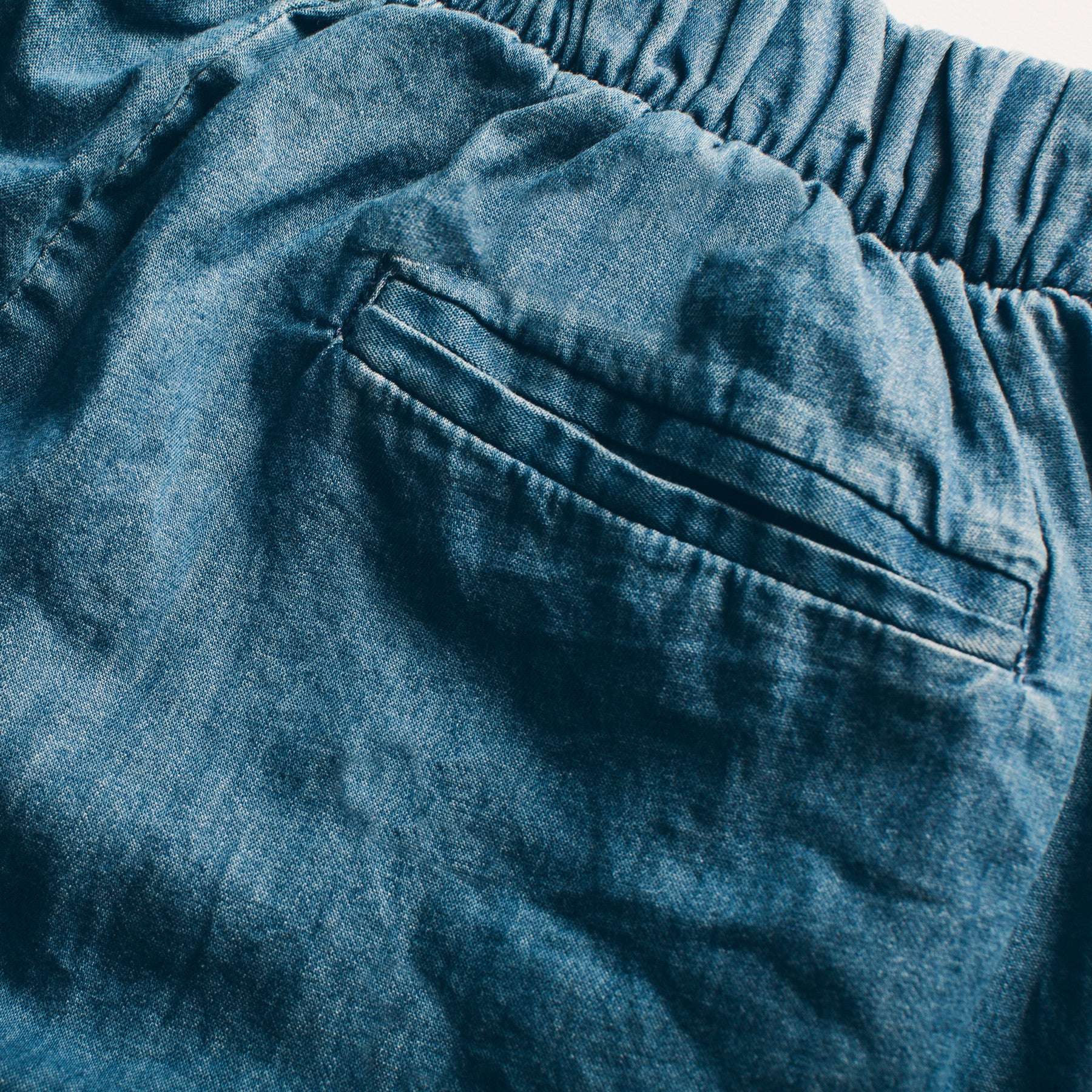 The Isla Pant in Sun Bleached Denim - Image 5