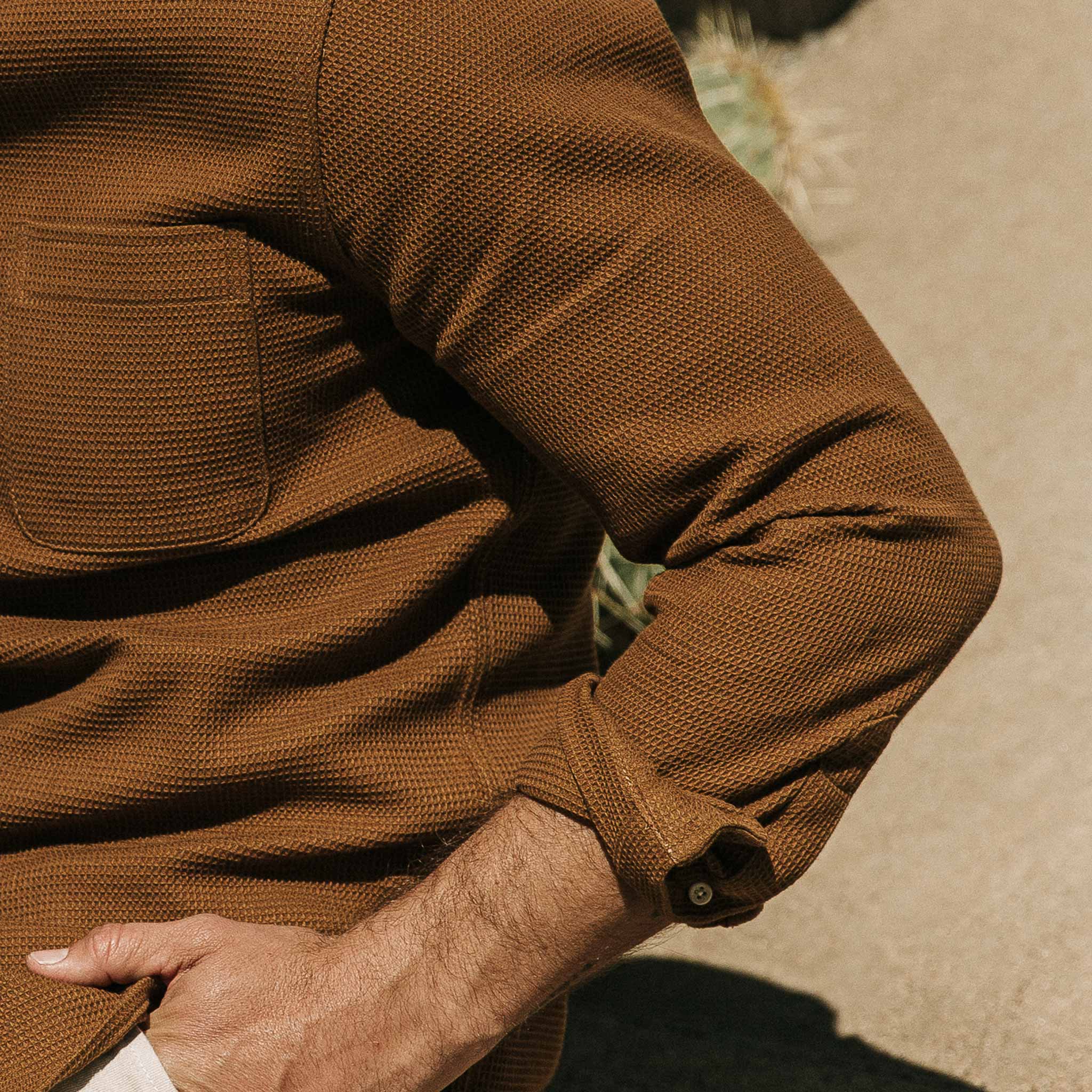 The Jack in British Khaki Waffle - Image 4