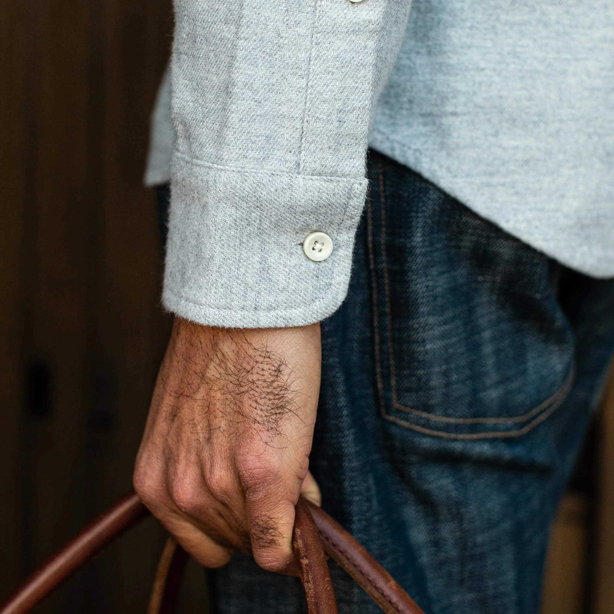 The Jack in Brushed Heather Grey - Image 4