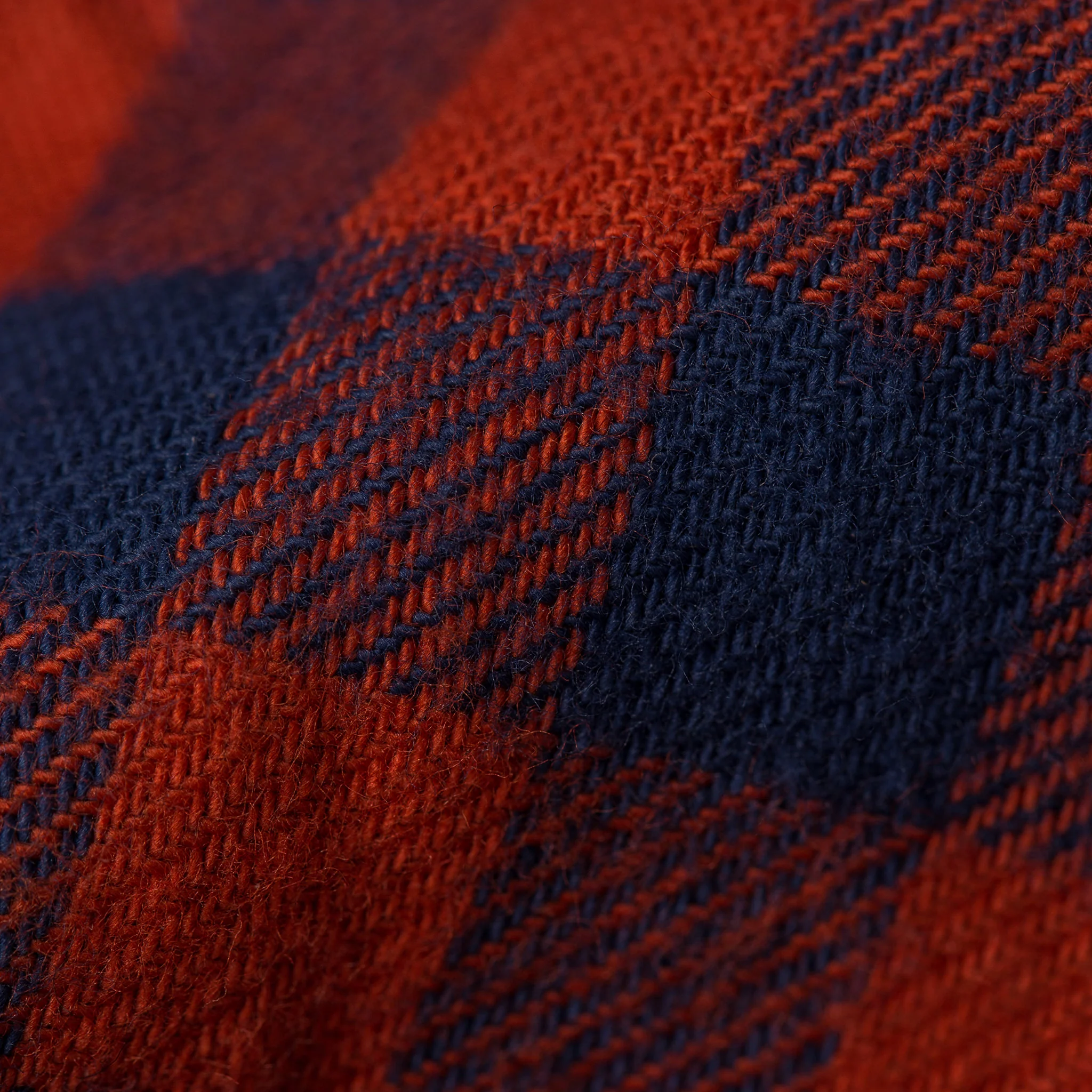 The Jack in Brushed Navy Buffalo Check - Image 7