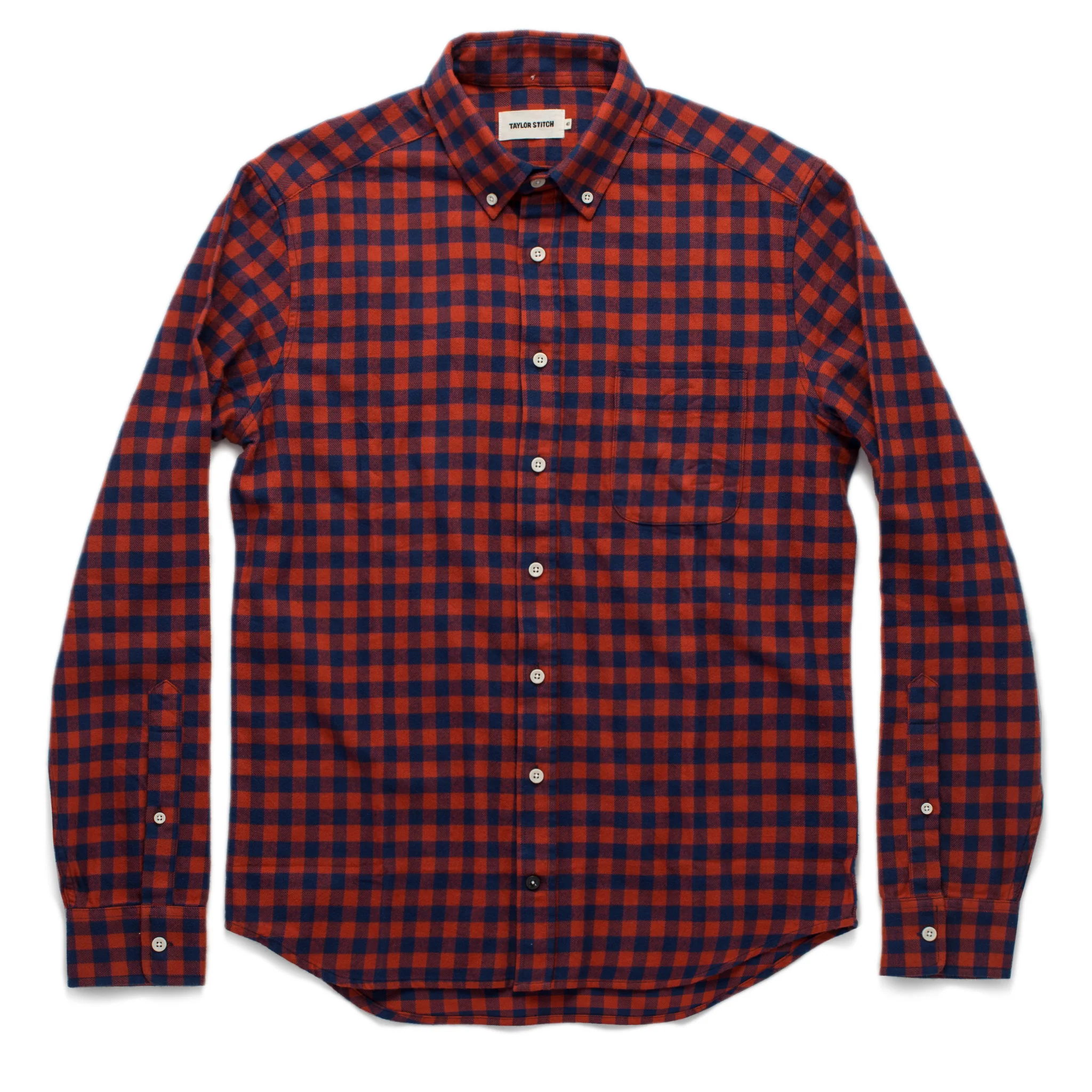The Jack in Brushed Navy Buffalo Check - Image 9