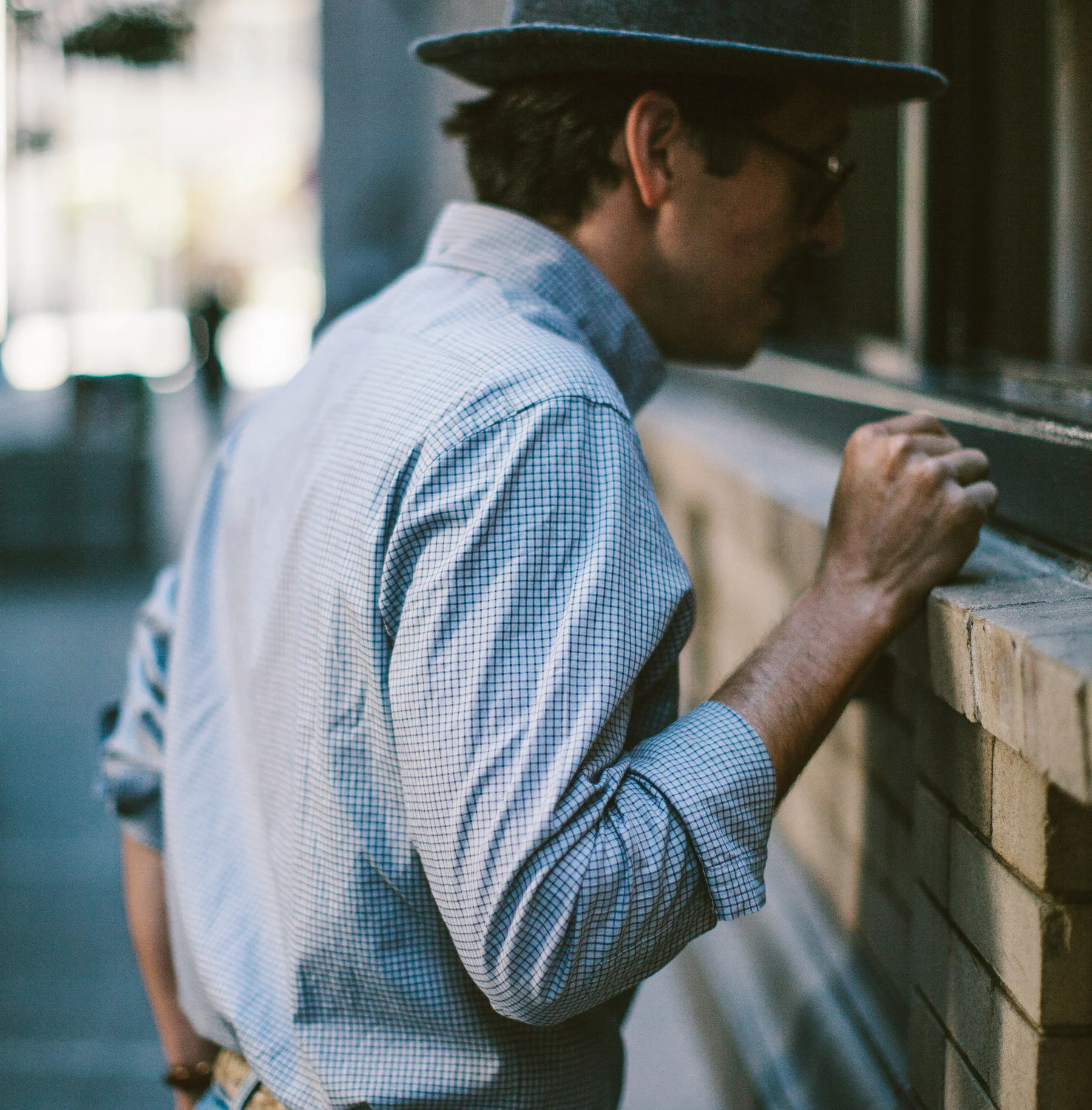 The Jack in Grey & Navy Box Check - Image 2
