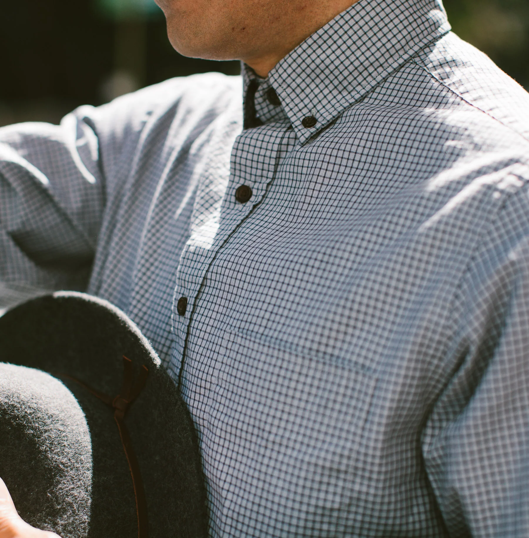 The Jack in Grey & Navy Box Check - Image 6