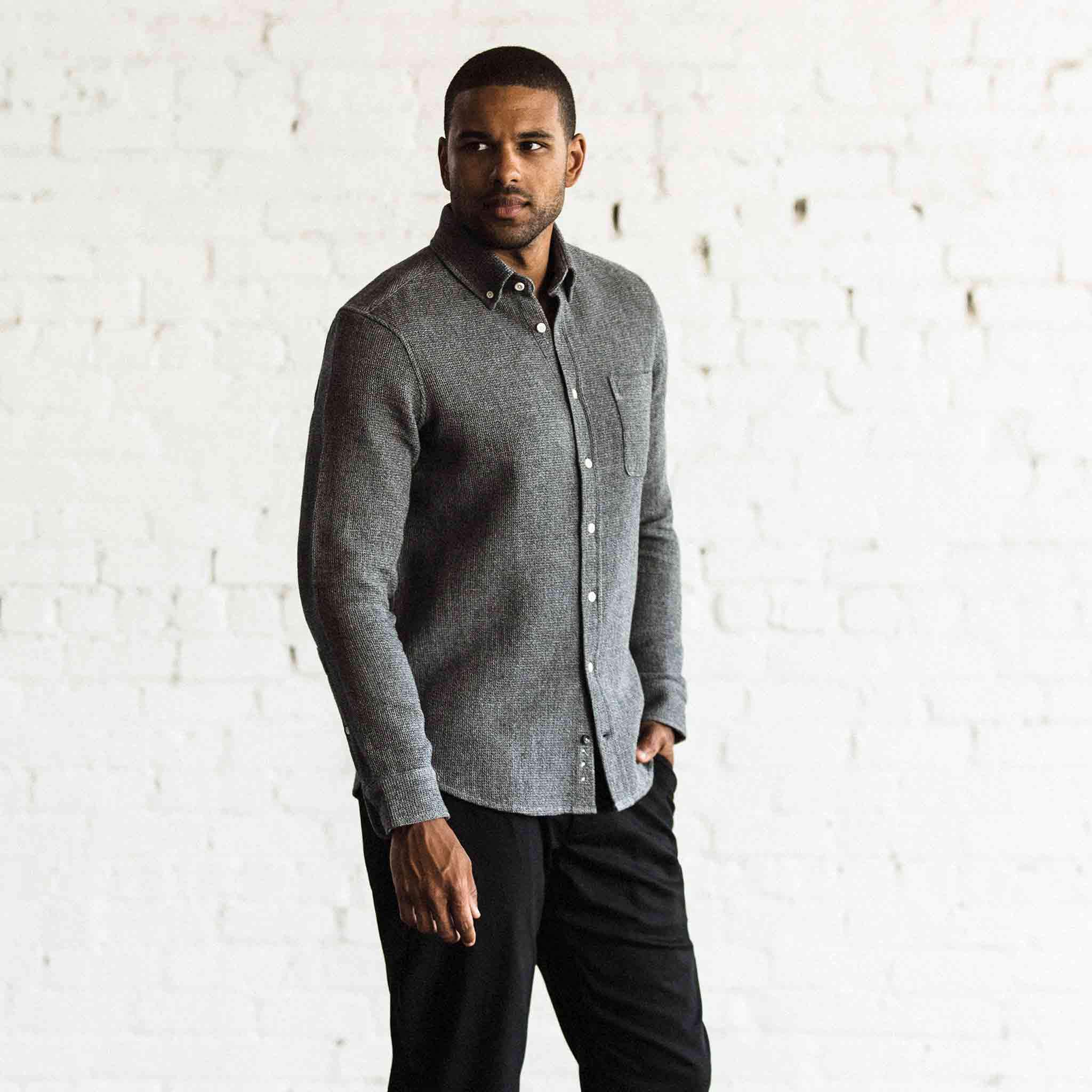 The Jack in Heather Ash Waffle - Image 2