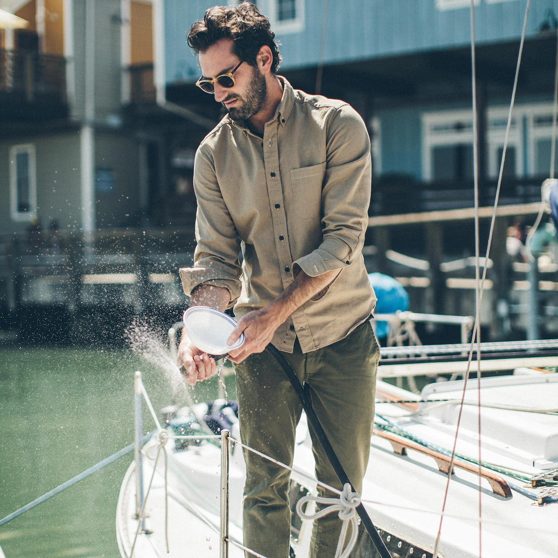 The Jack in Khaki Work Oxford - Image 3