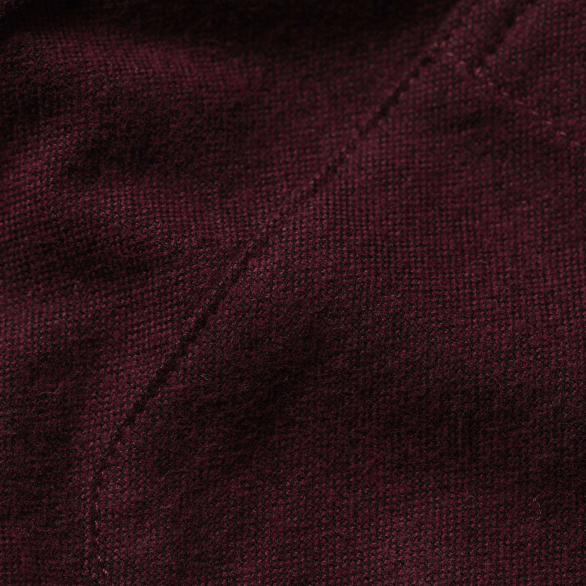 The Jack in Maroon Brushed Oxford - Image 9