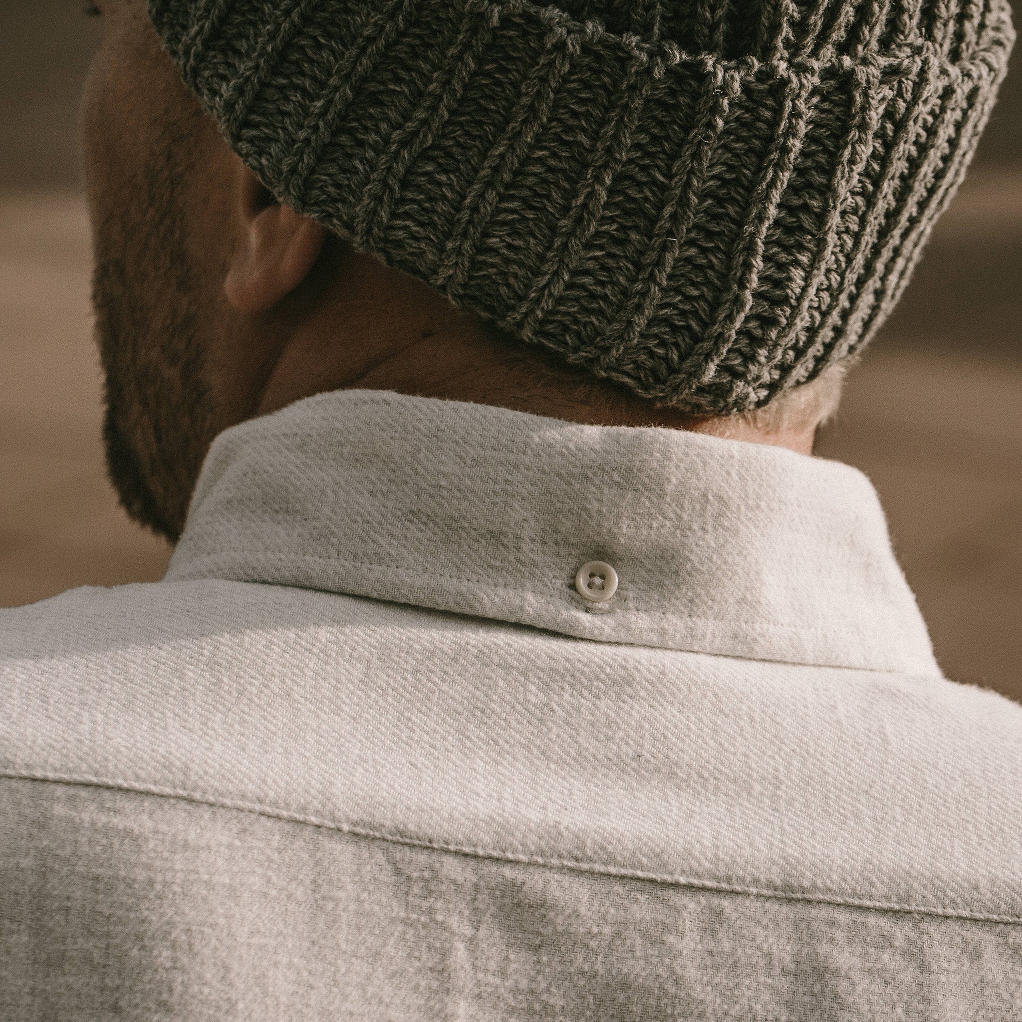 The Jack in Natural Brushed Organic Cotton - Image 3