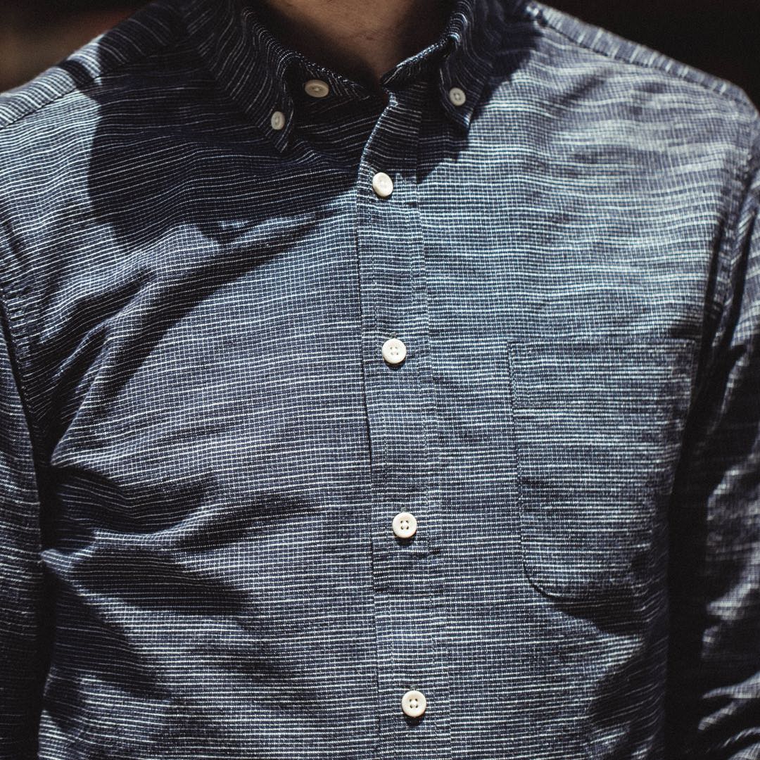 The Jack in Navy Slub Check - Image 5