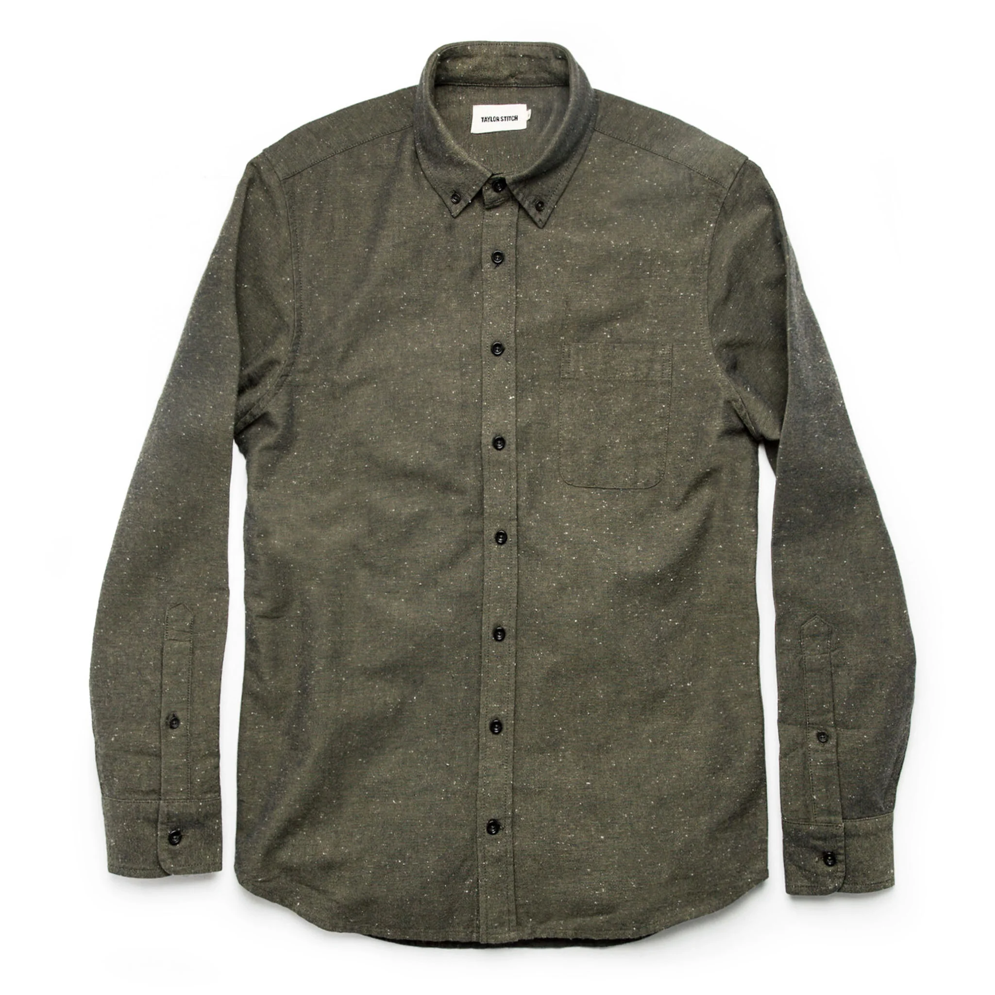The Jack in Olive Slub Chambray - Image 10
