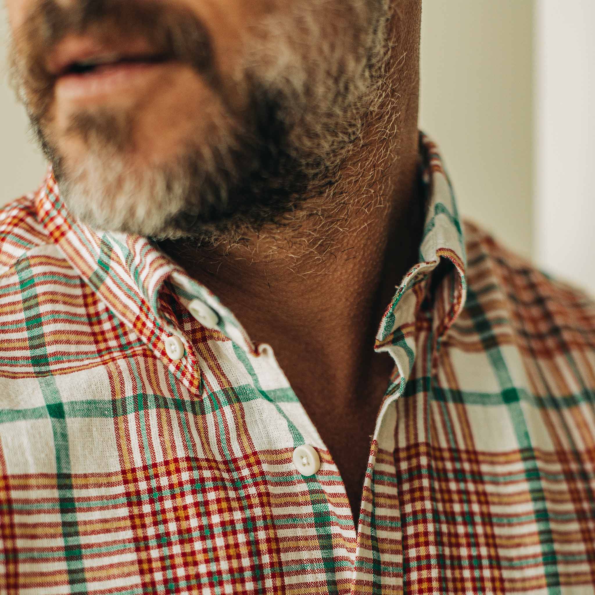 The Jack in Vintage Red Madras - Image 3