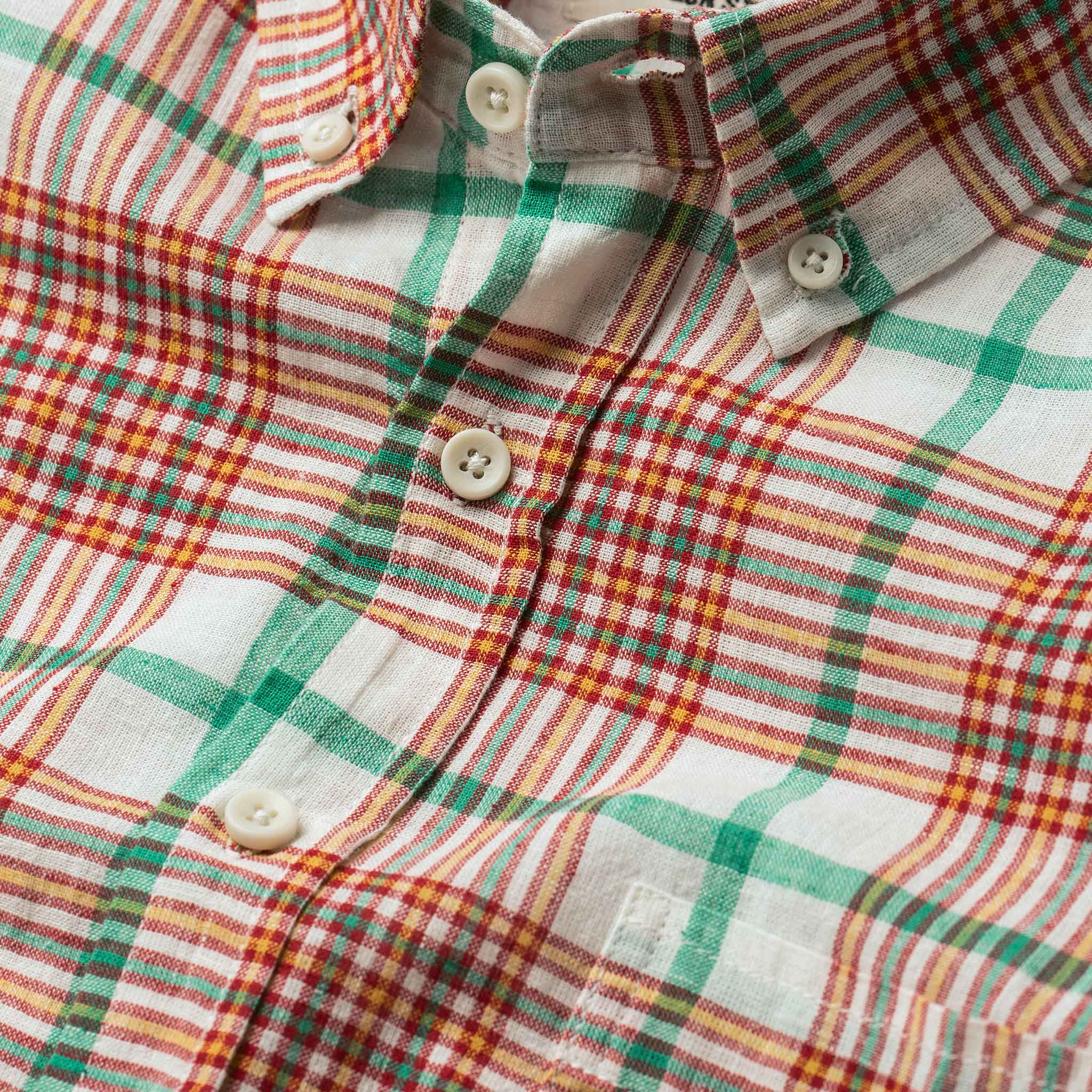 The Jack in Vintage Red Madras - Image 7