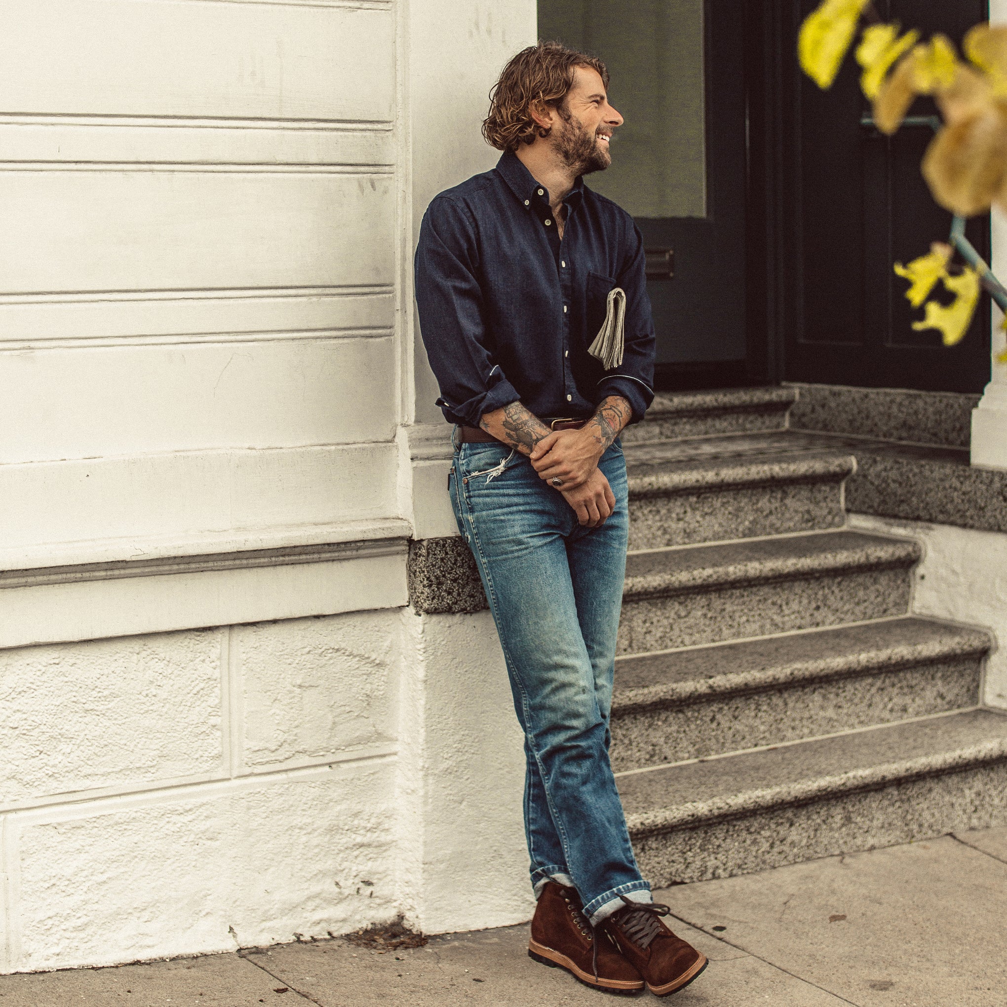 The Jack in Washed Indigo Twill - Image 2