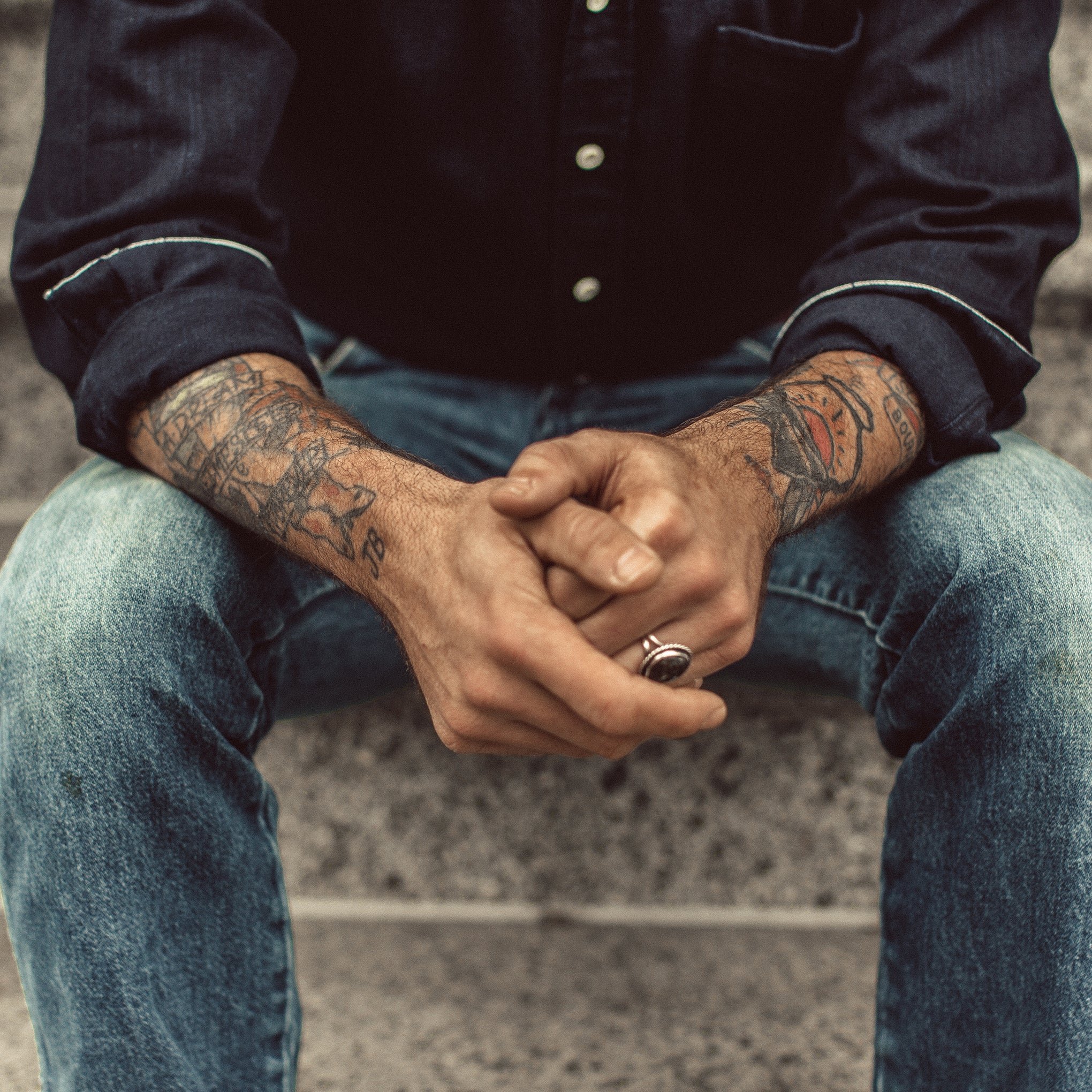 The Jack in Washed Indigo Twill - Image 3