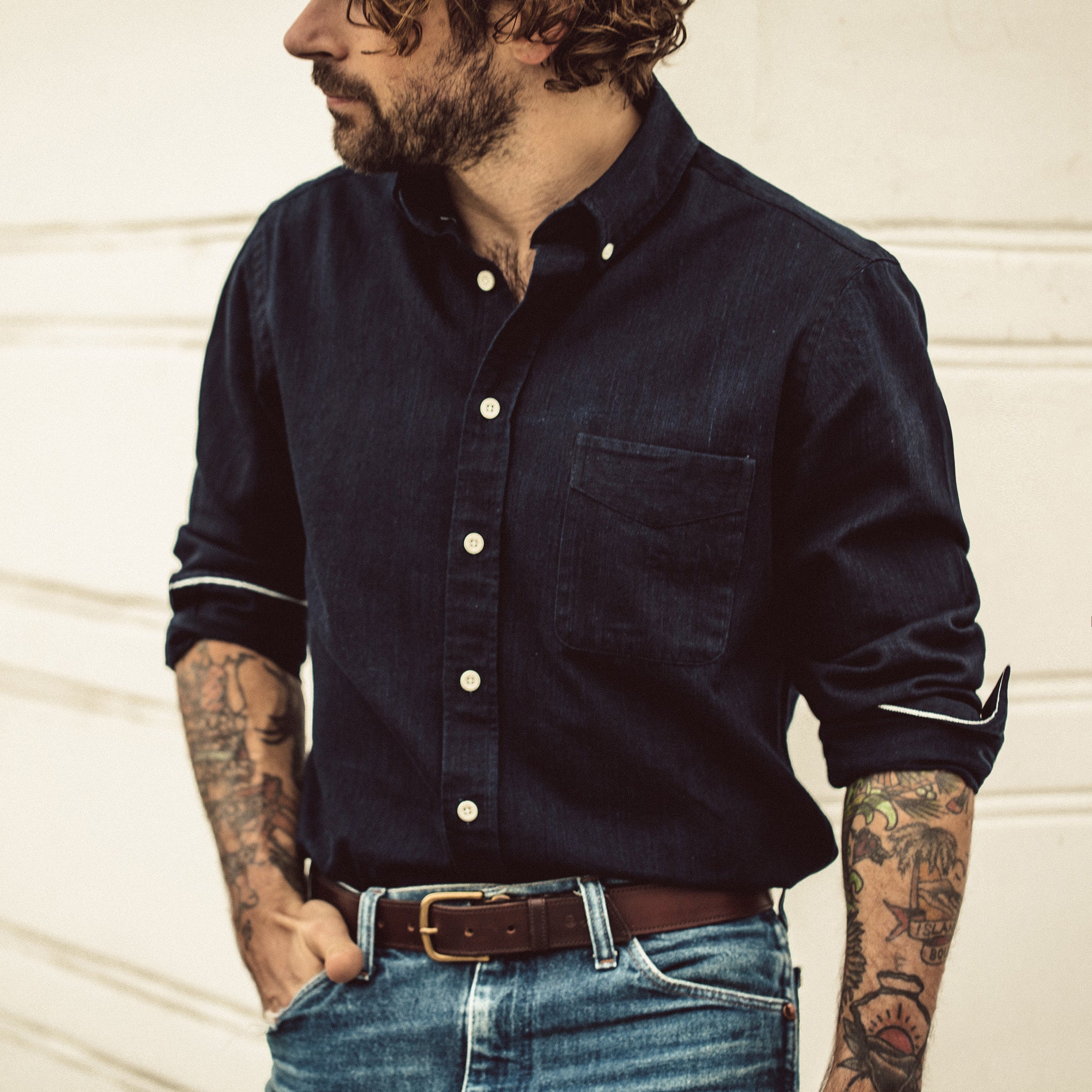 The Jack in Washed Indigo Twill - Image 4