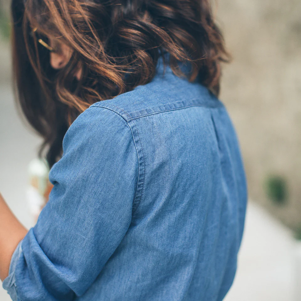 The Jane - Sea Washed Denim Dress - Image 6