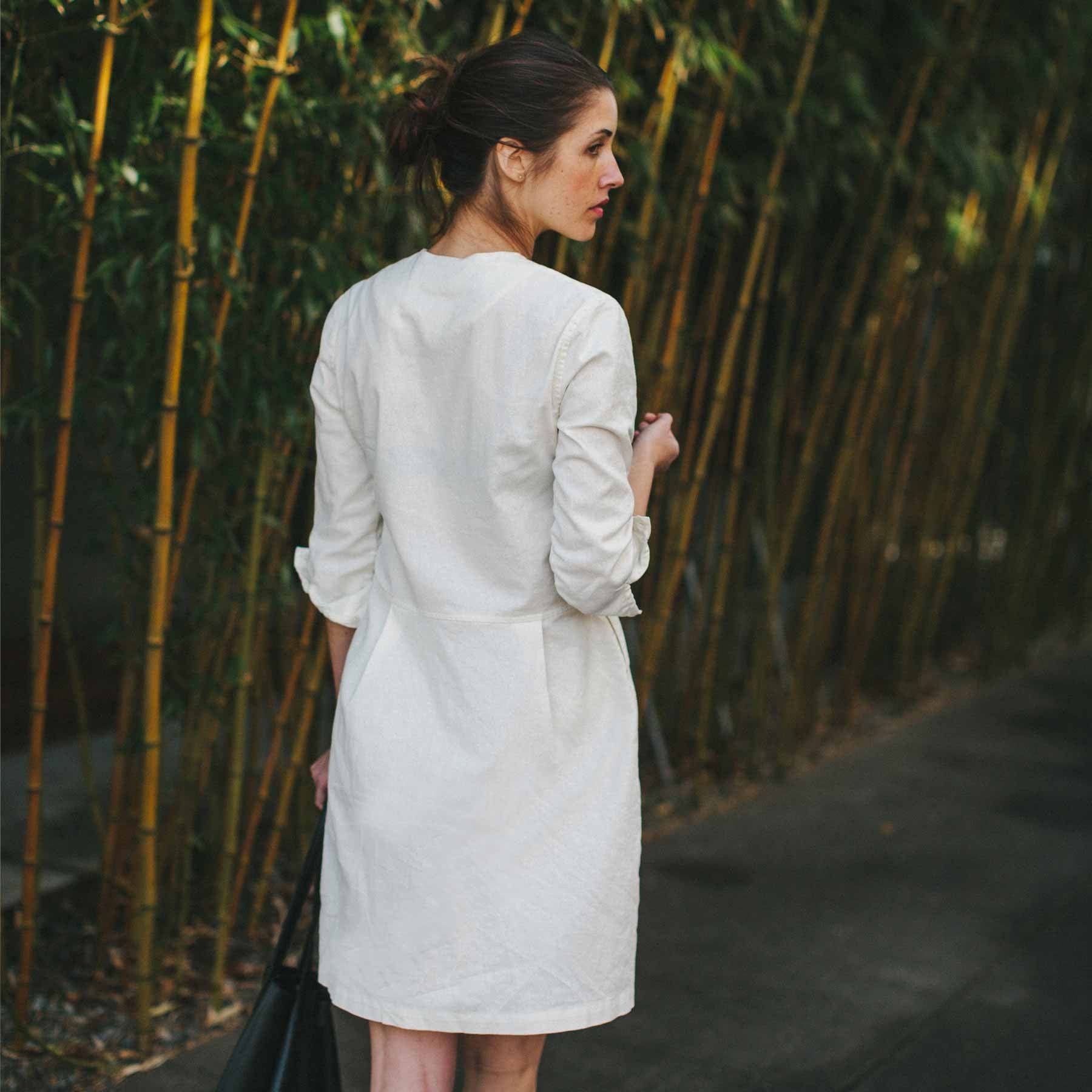 The Juniper Dress in Ivory - Image 6