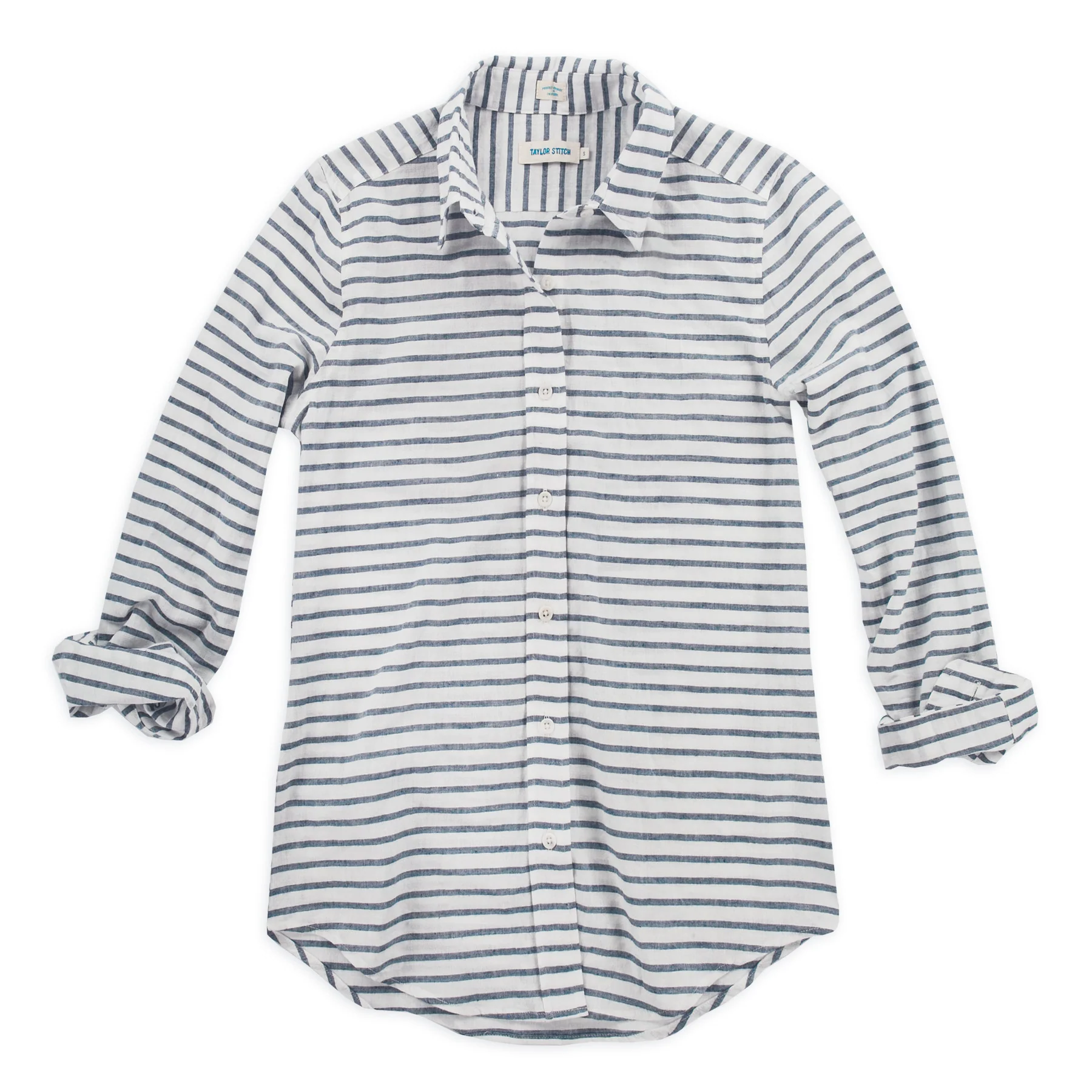 The Katherine in Indigo Stripe