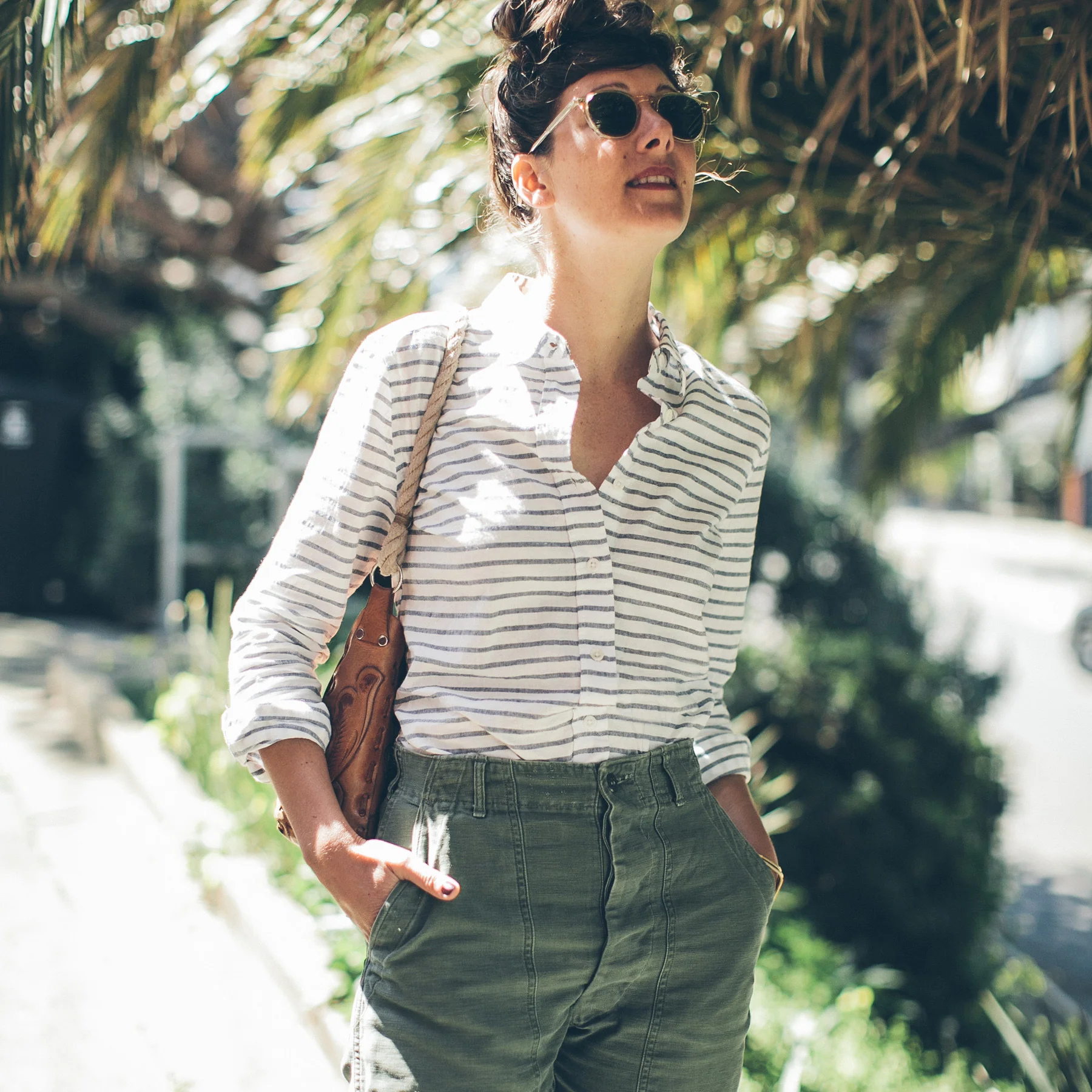 The Katherine in Indigo Stripe - Image 2
