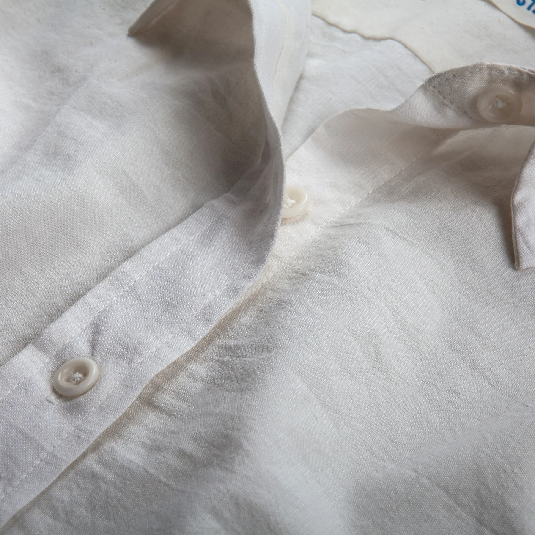 The Katherine in Ivory Silk Cotton - Image 3