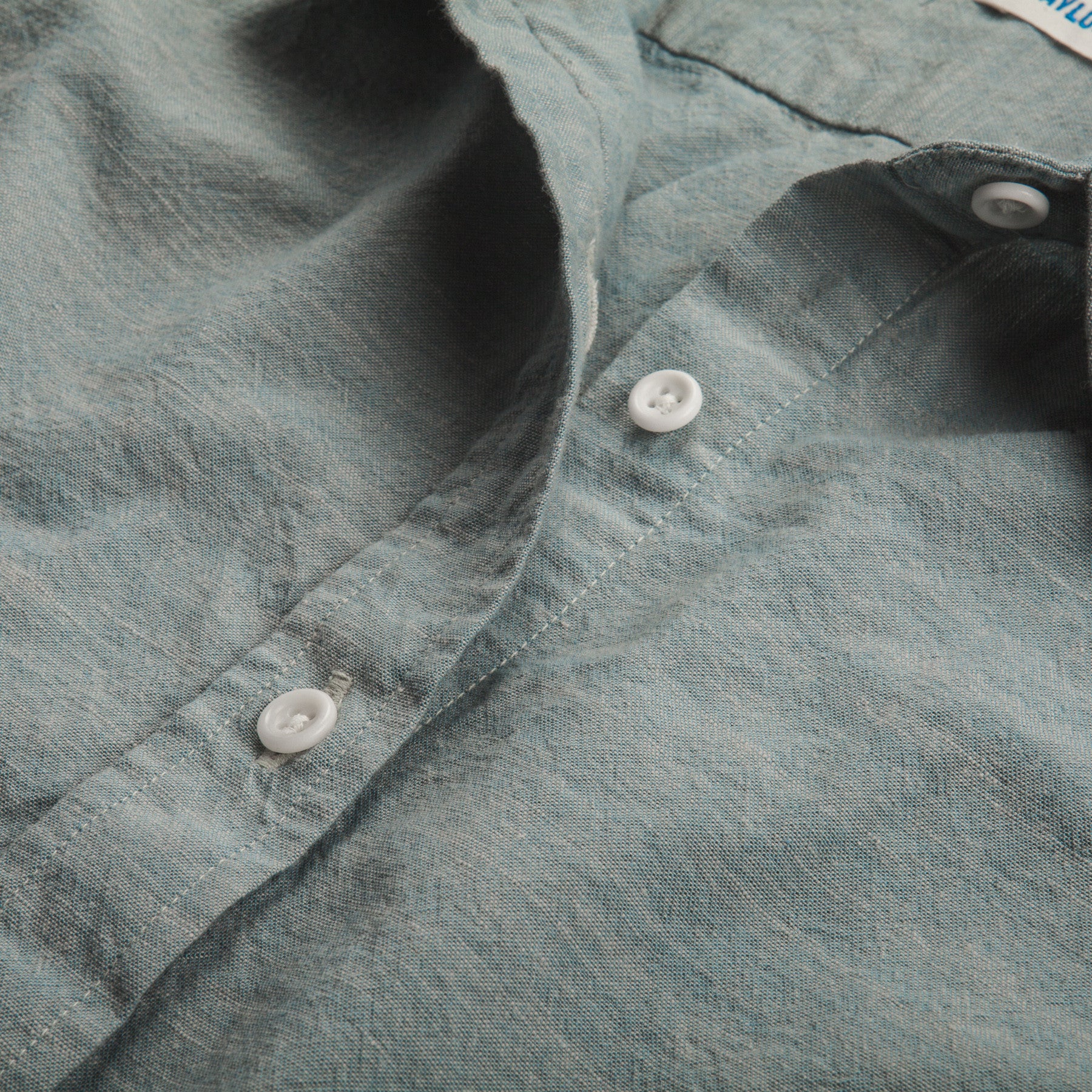 The Katherine in Seafoam Cotton Linen - Image 3