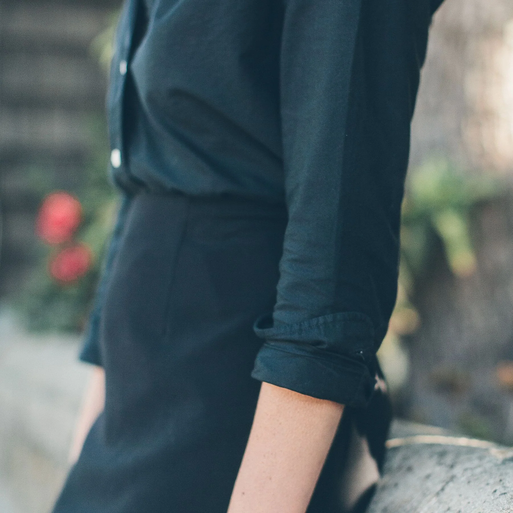 The Katherine in Washed Black Oxford - Image 7