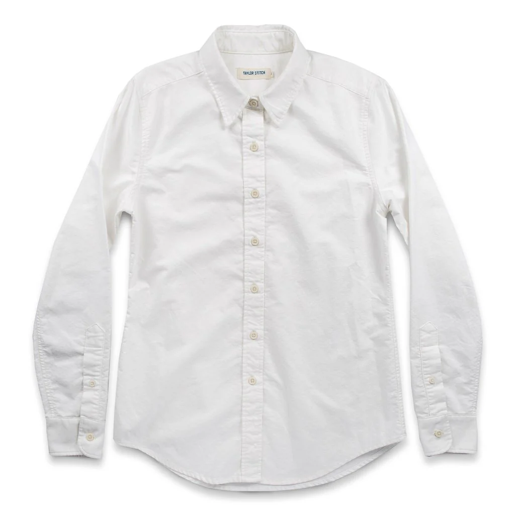 The Katherine in White Pinpoint Oxford