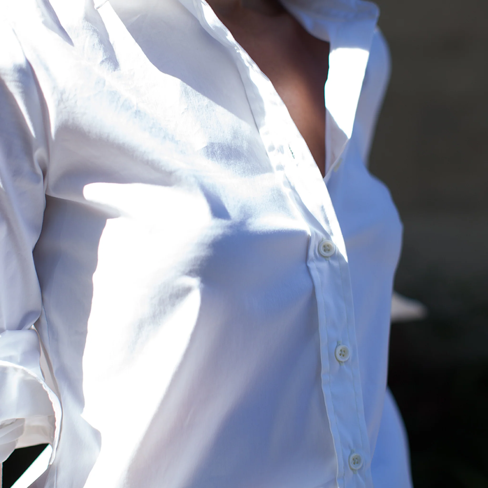 The Katherine in White Pinpoint Oxford - Image 3