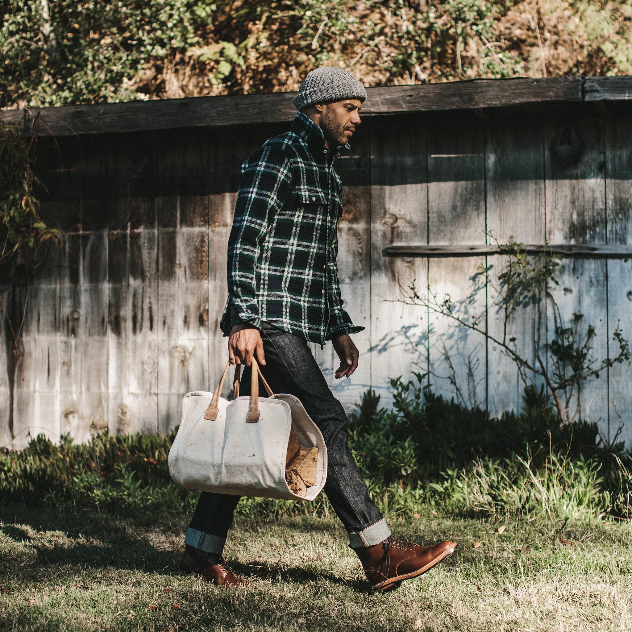 The Leeward Shirt in Navy Tartan - Image 2