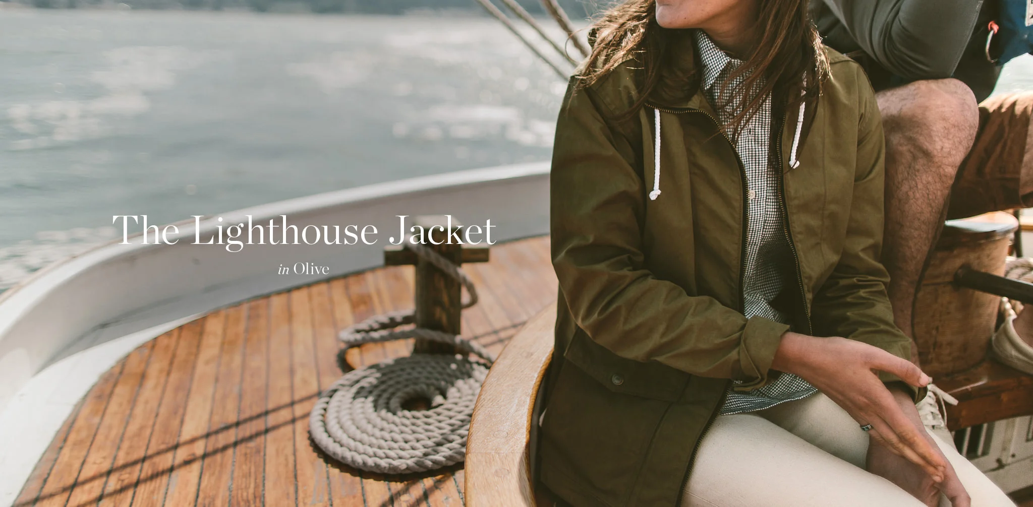 The Lighthouse Jacket in Olive - Image 9