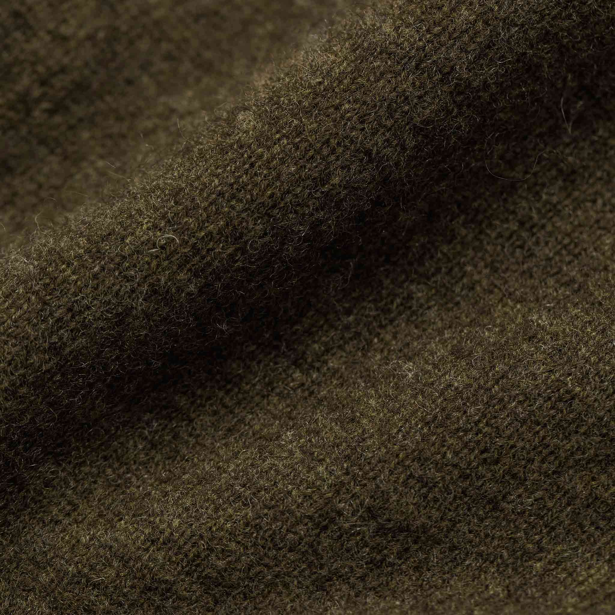 The Lodge Sweater in Army - Image 8