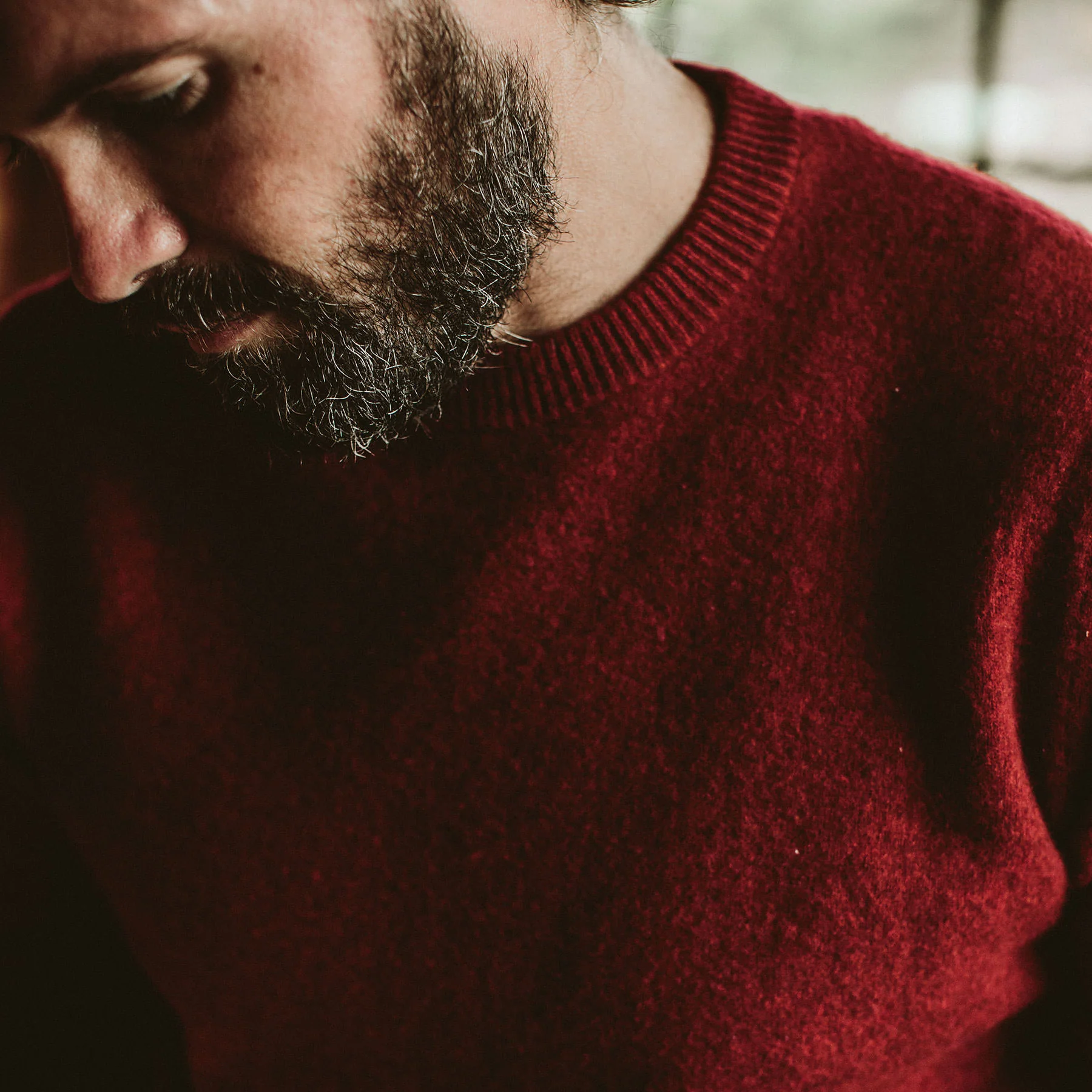 The Lodge Sweater in Cardinal - Image 3